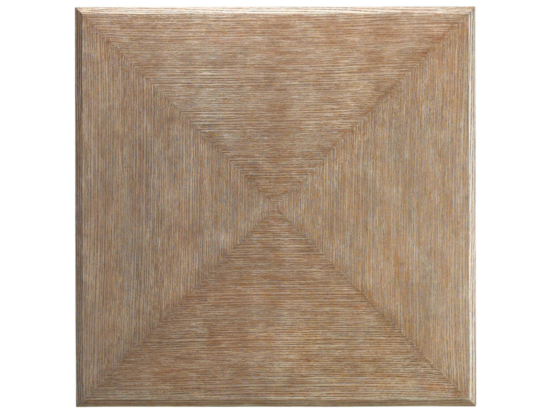 Currey & Company Sayan Square Wood Light Pepper Dining Table