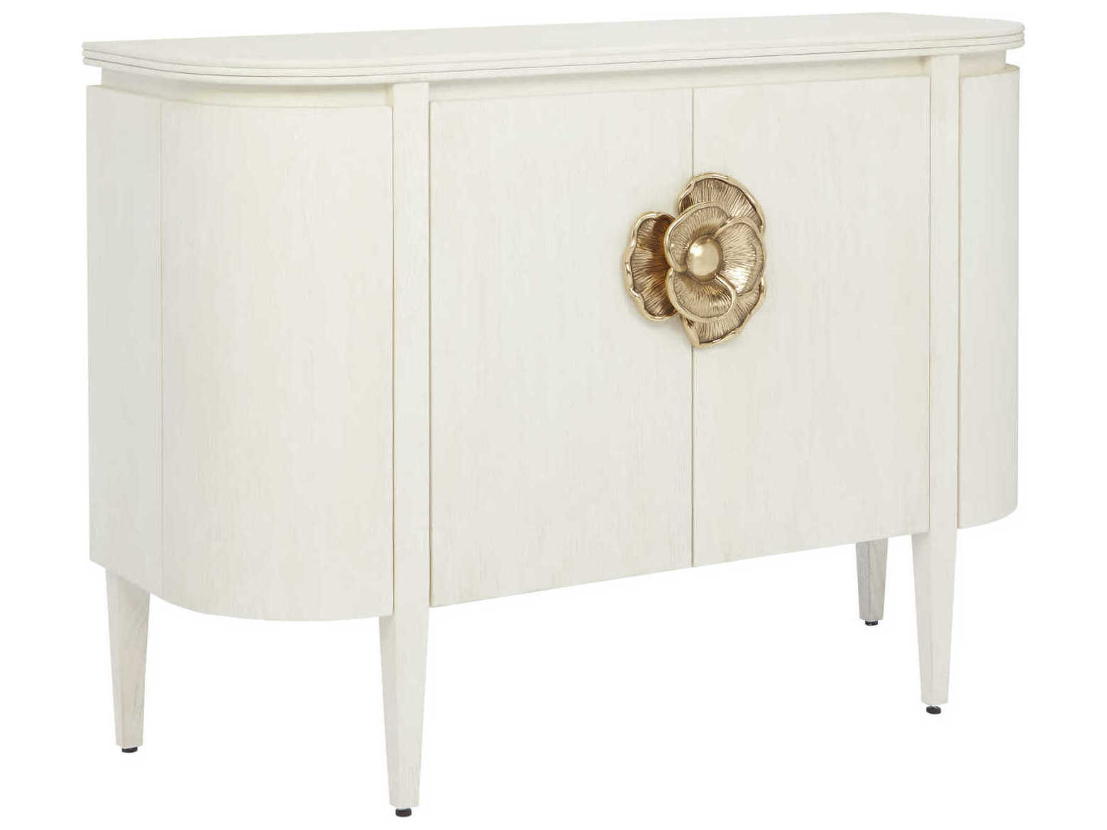 Currey & Company Briallen Demilune Accent Cabinet