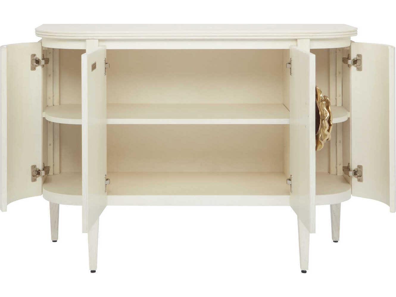 Currey & Company Briallen Demilune Accent Cabinet