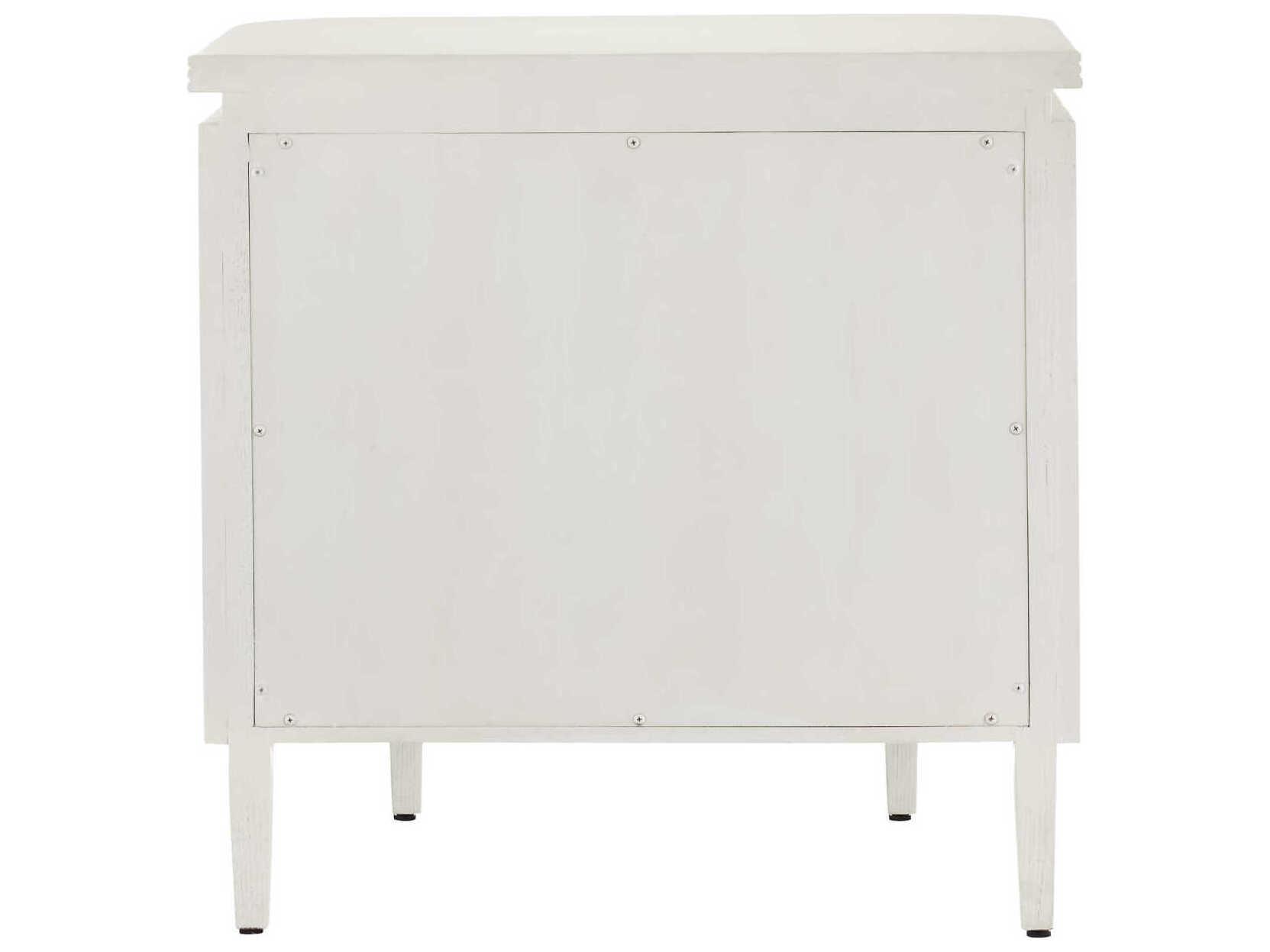 Currey & Company Briallen 2-Drawers Oak Wood Nightstand