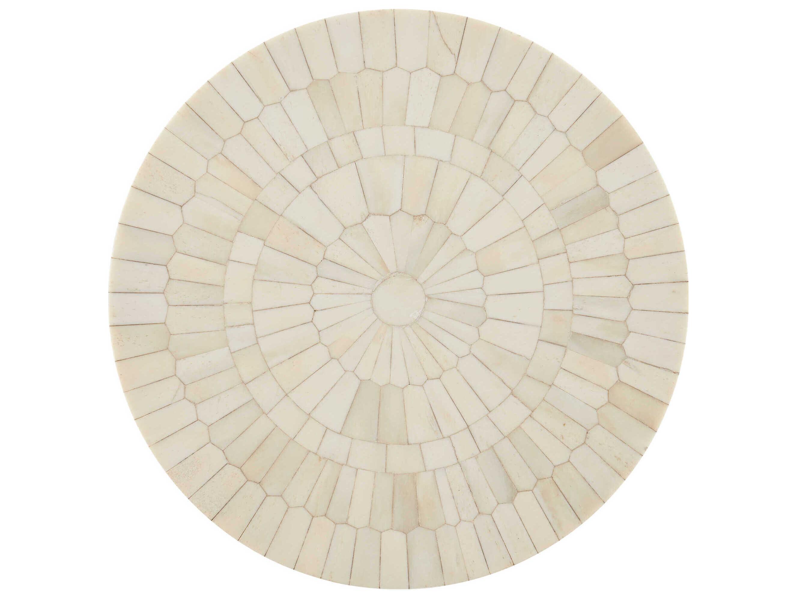 Currey & Company Osa Round End Table