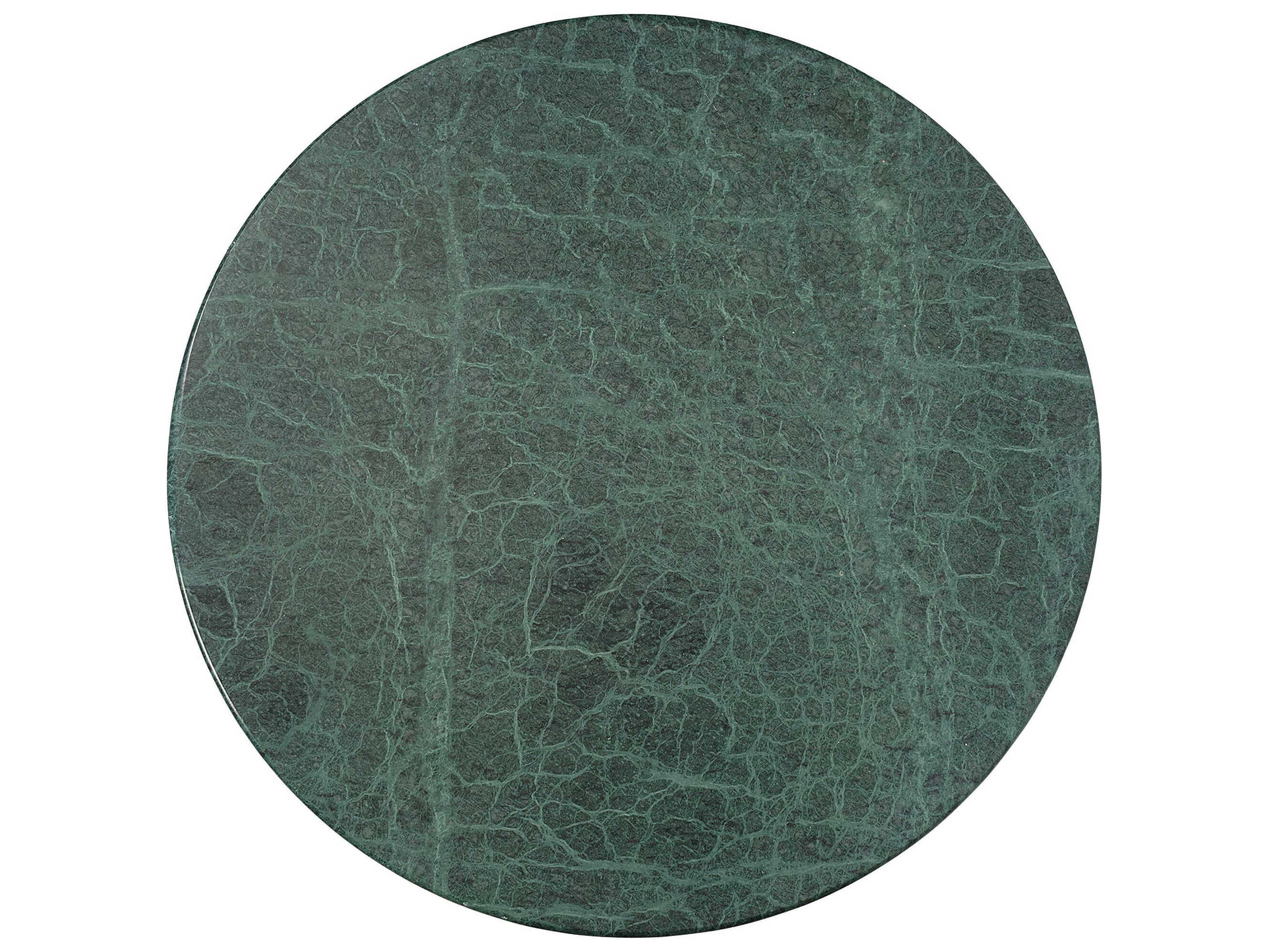 Currey & Company Nubia Round Marble Natural End Table