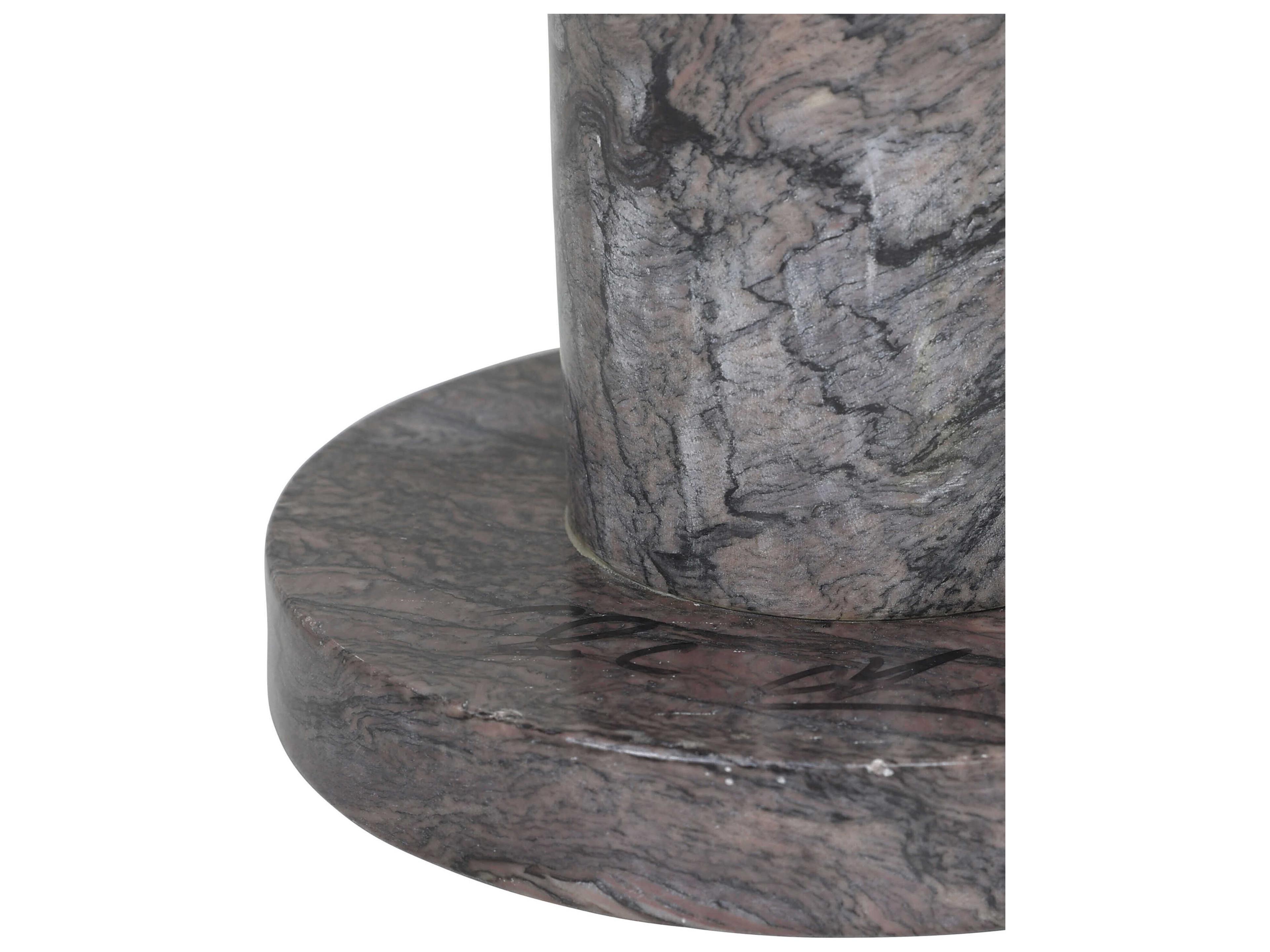 Currey & Company Moreno Round Glass Natural Brass Clear End Table