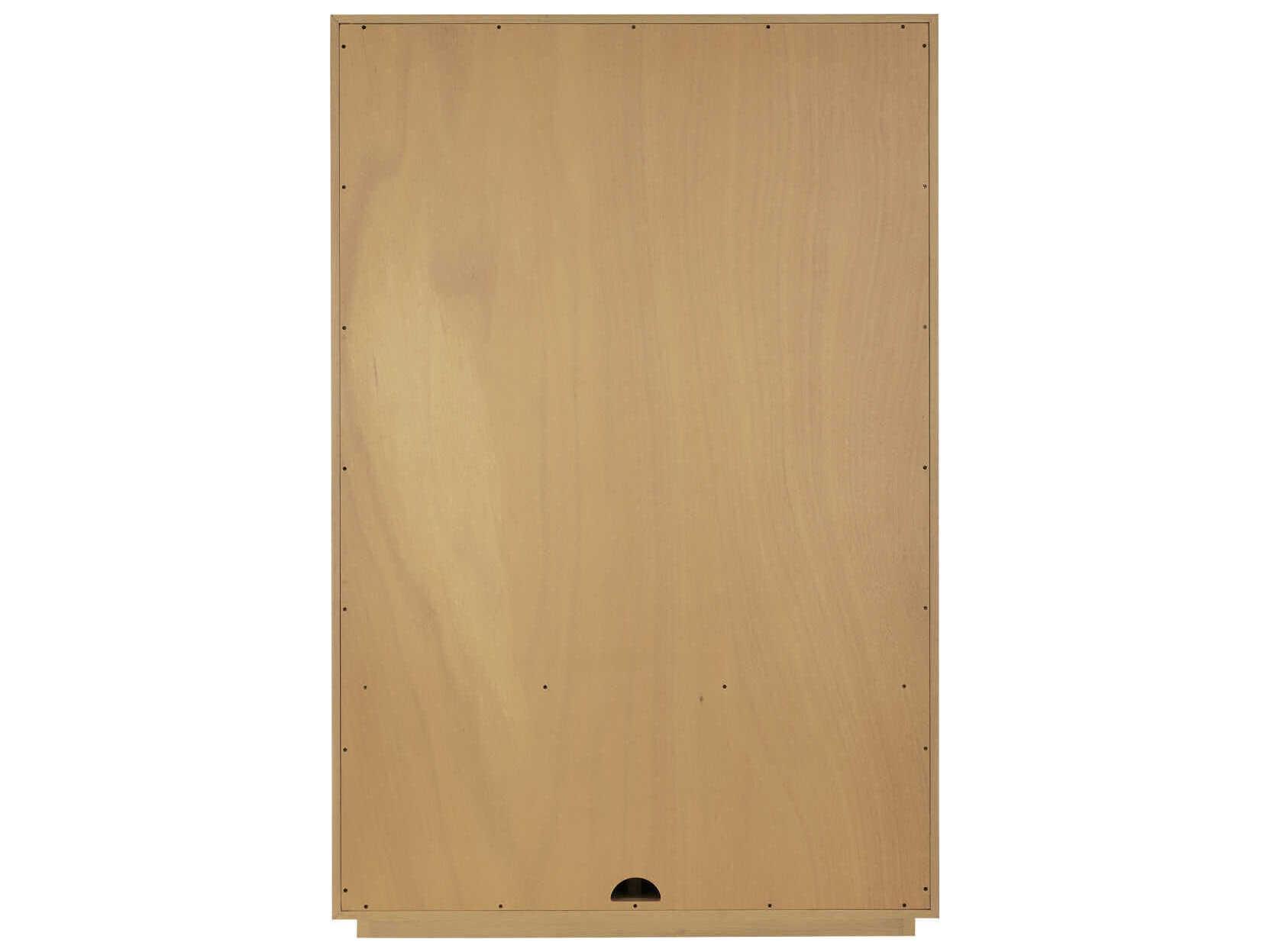 Currey & Company Margot Satin Brown Oak Wood Accent Chest