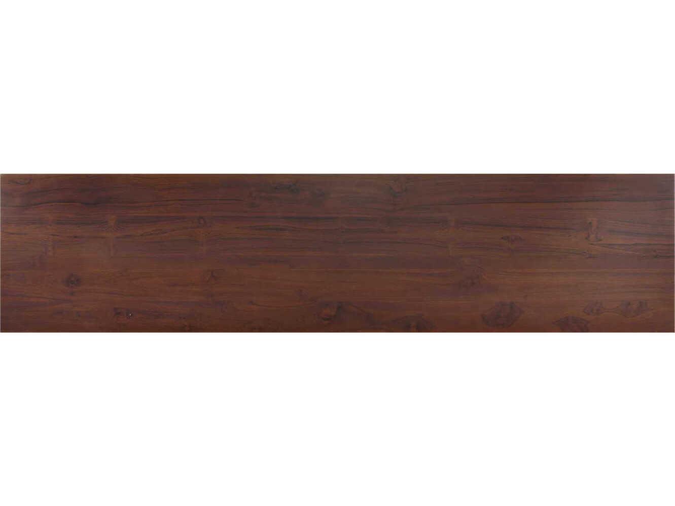 Currey & Company Jardin 84" Walnut Anqtiue Brass Sideboard