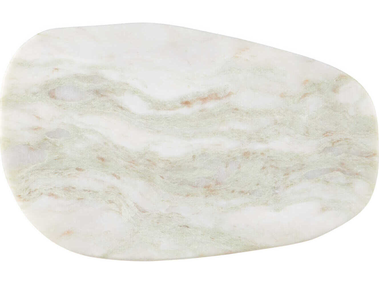 Currey & Company Bilbao Oval Onyx End Table