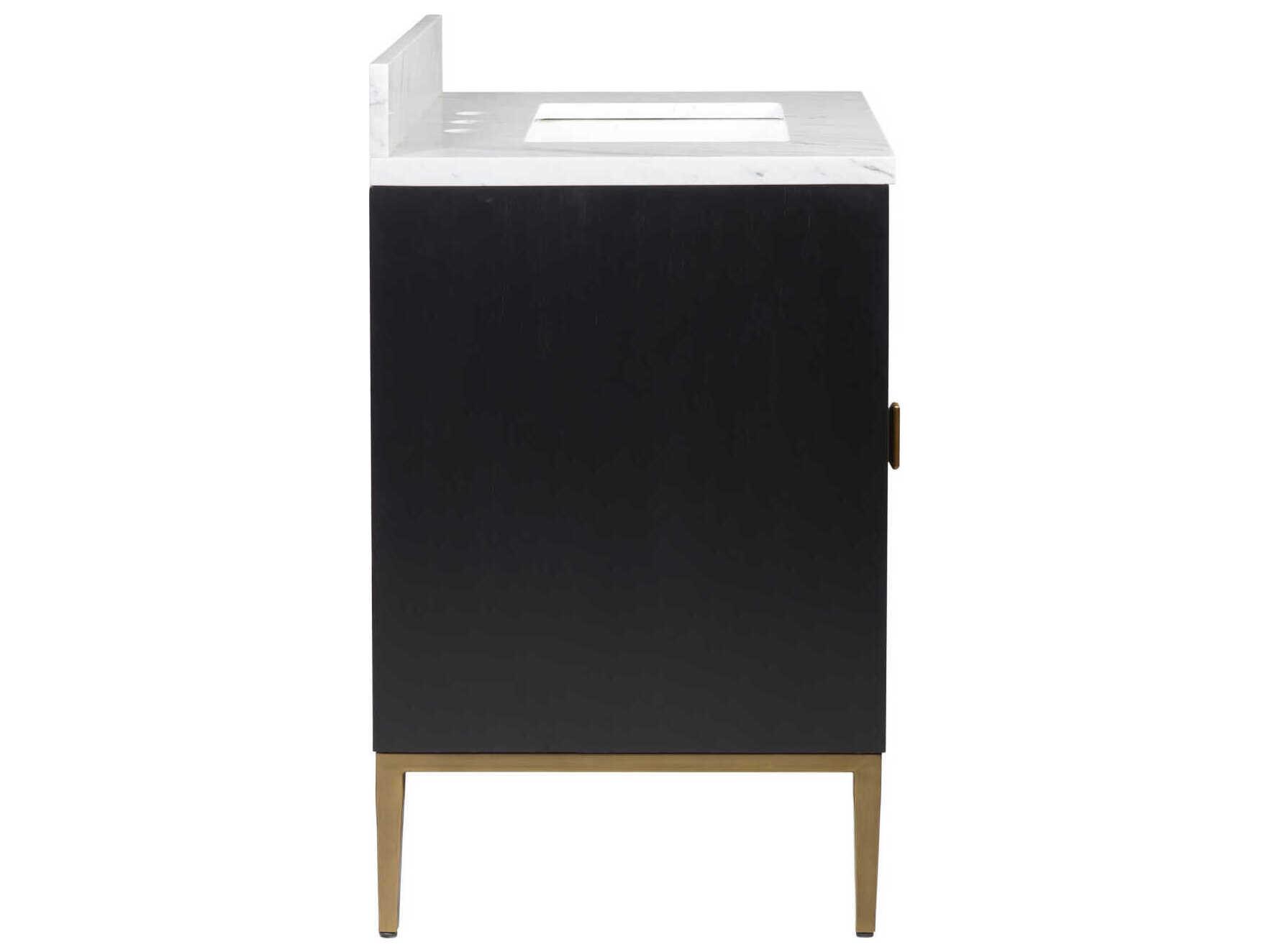 Currey & Company Kallista 30" Polished Blue Vanity