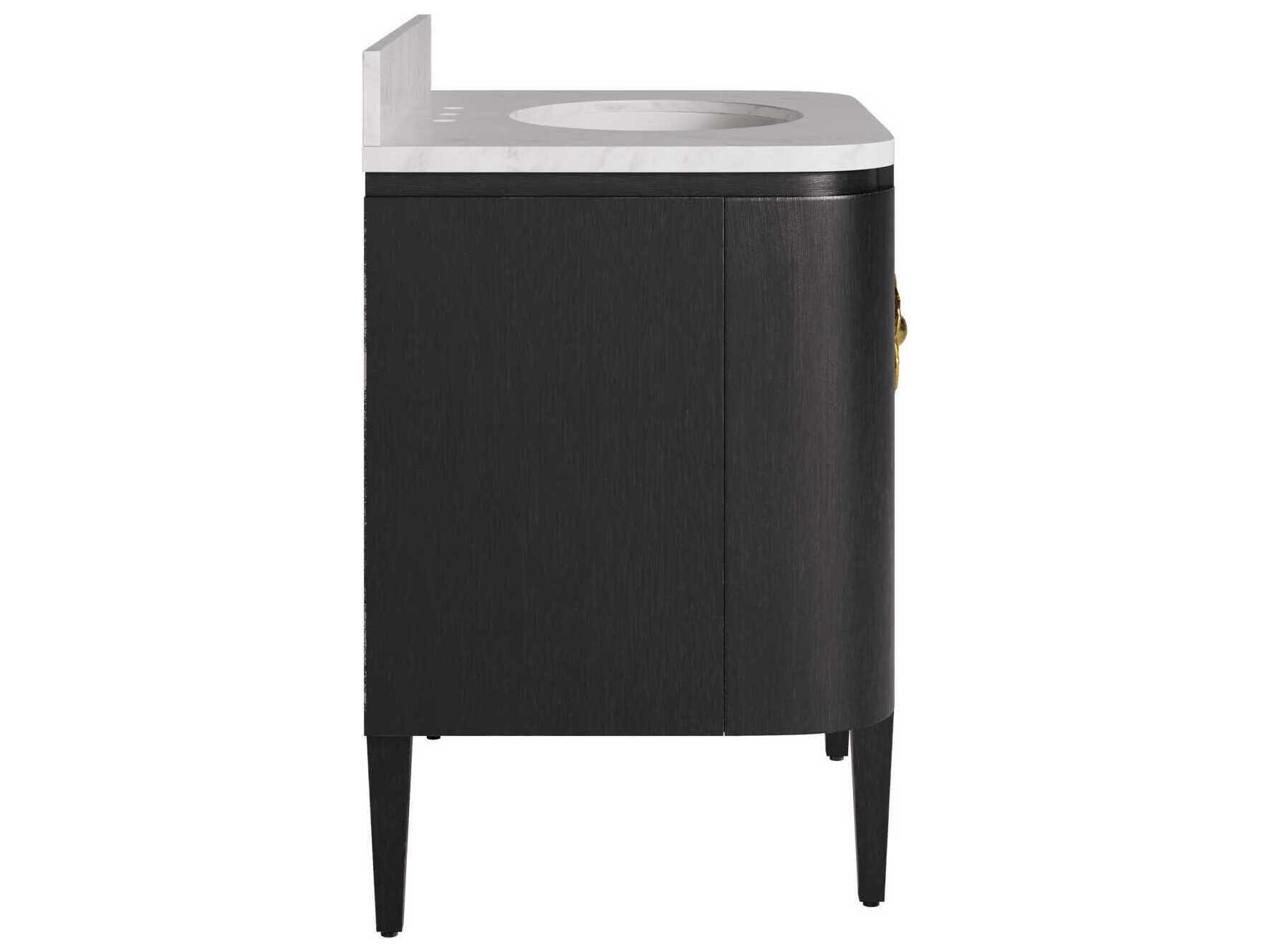 Currey & Company Briallen 36" Black Vanity
