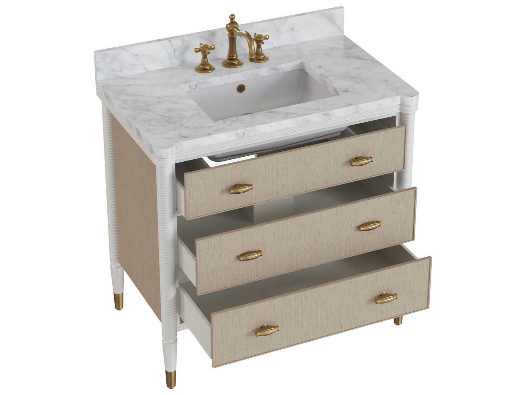 Currey & Company Aster 36" Vanity