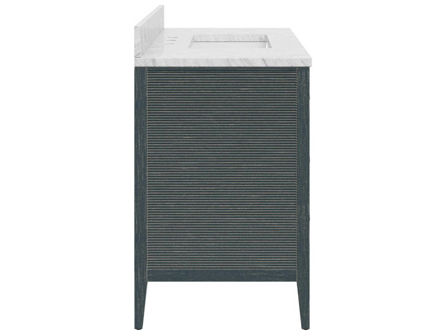 Currey & Company Santos 36" Vintage Navy Vanity