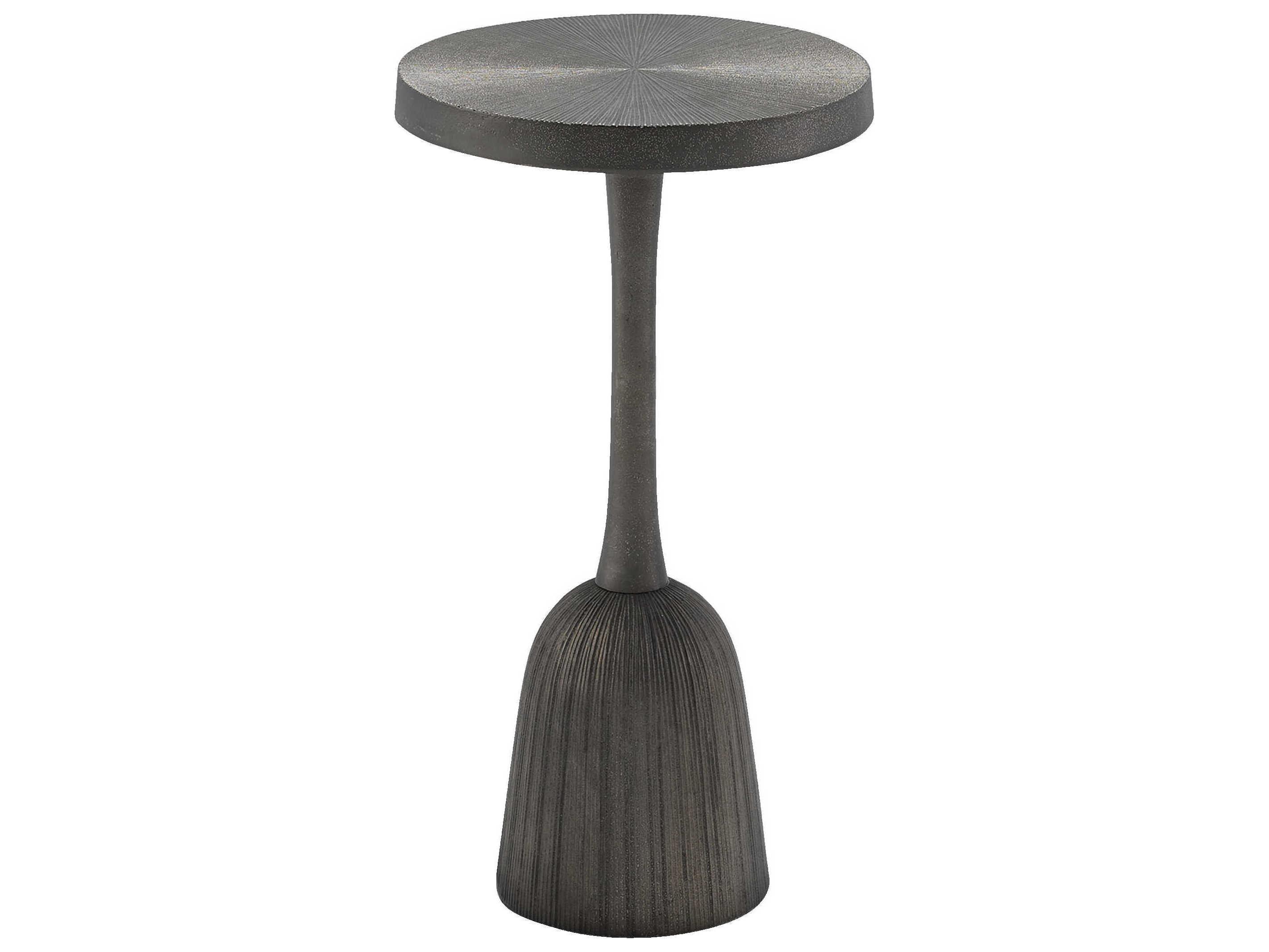 urrey & Company Tulee Round Metal End Table