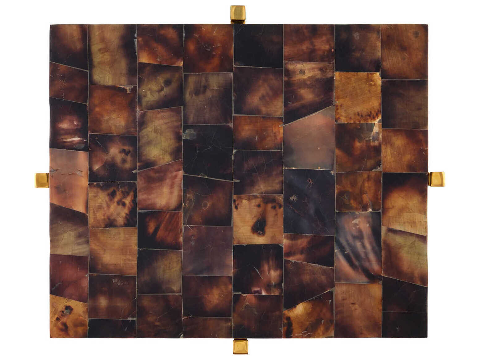 Currey & Company Casey Brown End Table