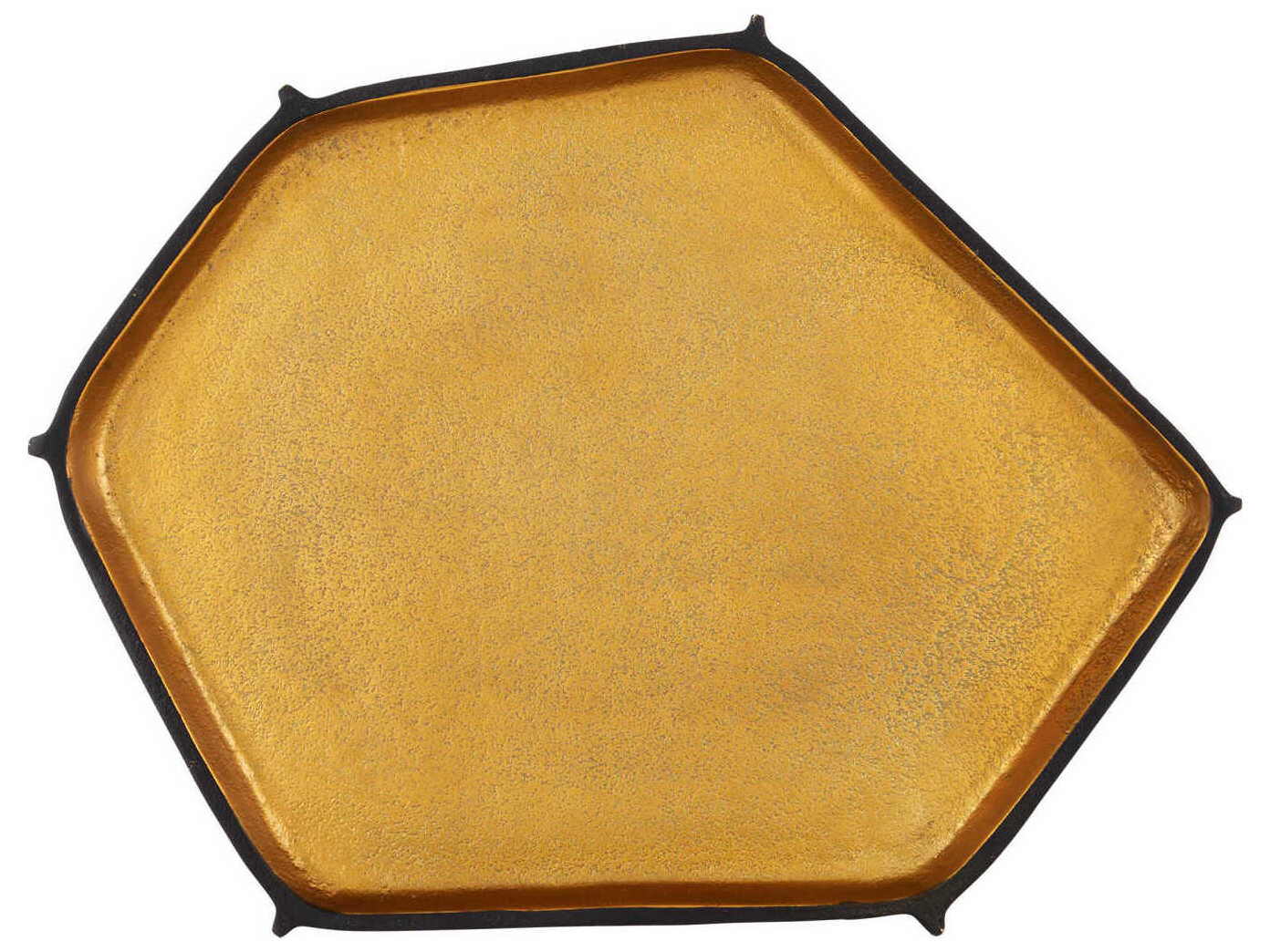 Currey & Company Merola Gold End Table