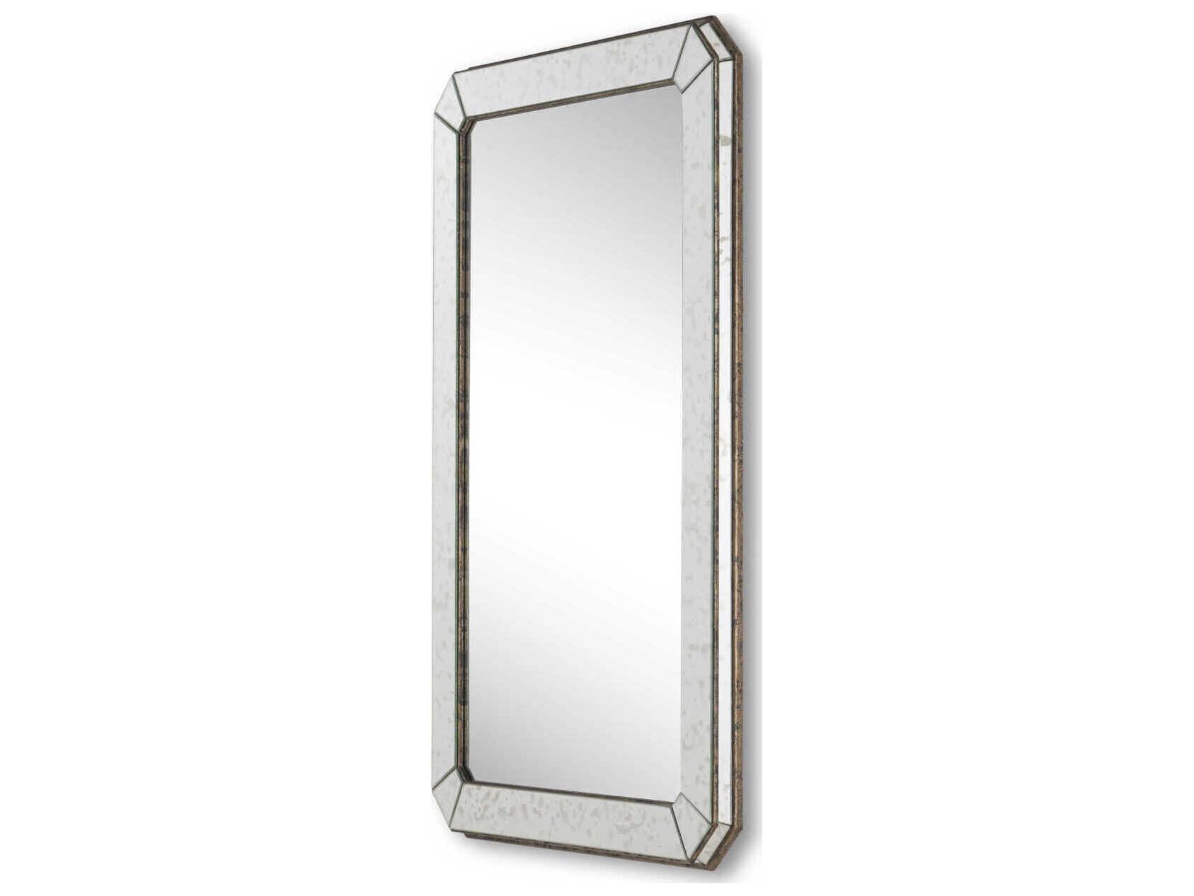 Currey & Company Antique Rectangular Wall Mirror