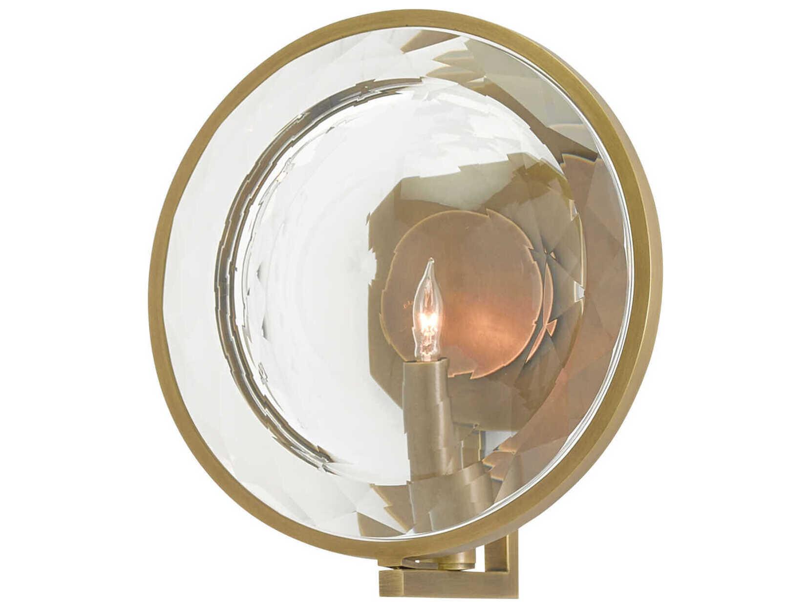 Currey & Company Marjiescope Antique Brass Wall Sconce