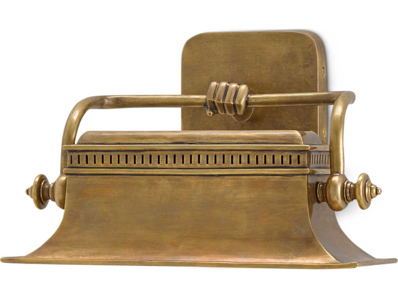 Currey & Company Bunny Williams 1-Light Vintage Brass Wall Sconce