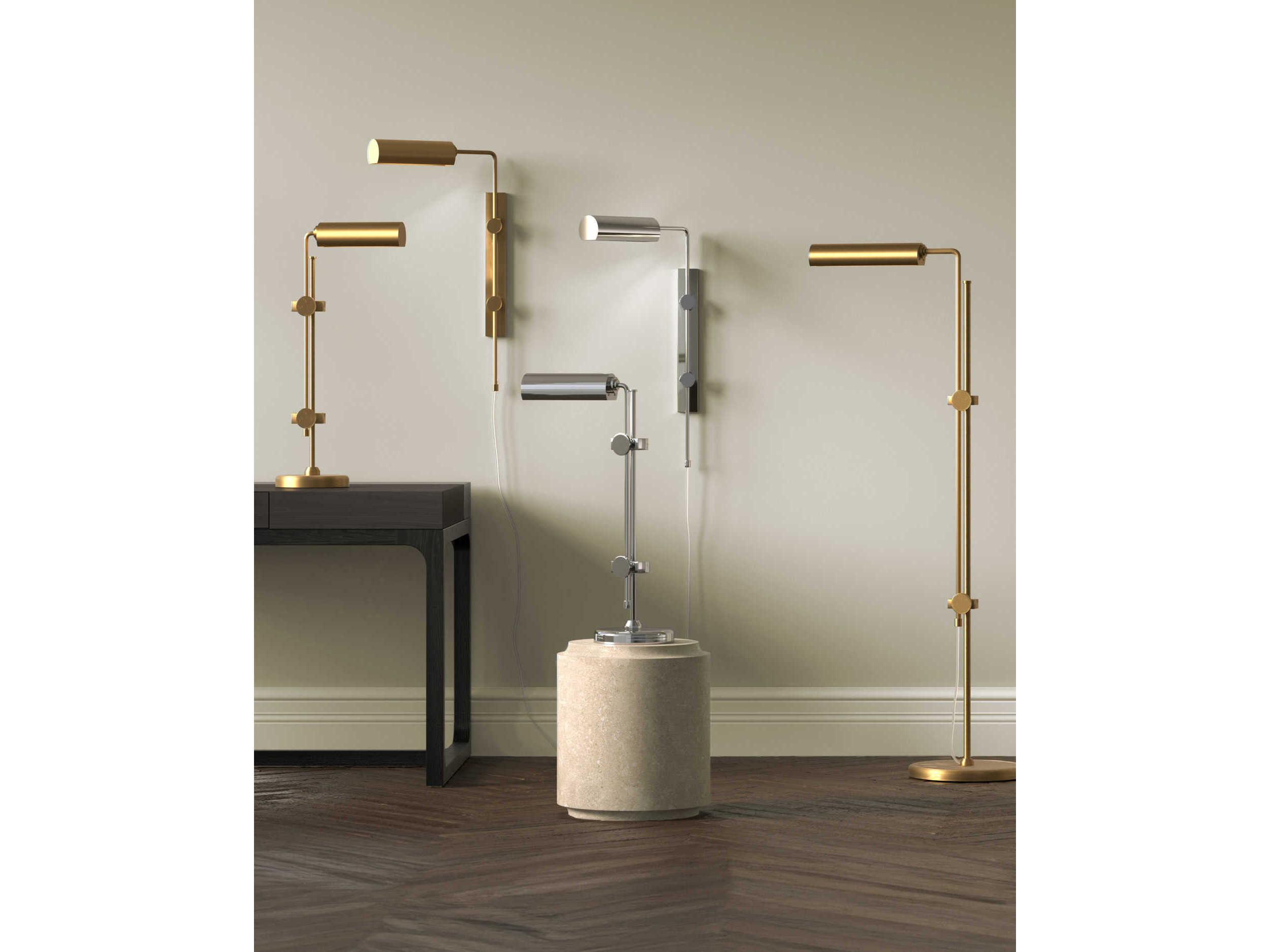 Currey & Company Satire 1 - Light Swing Arm