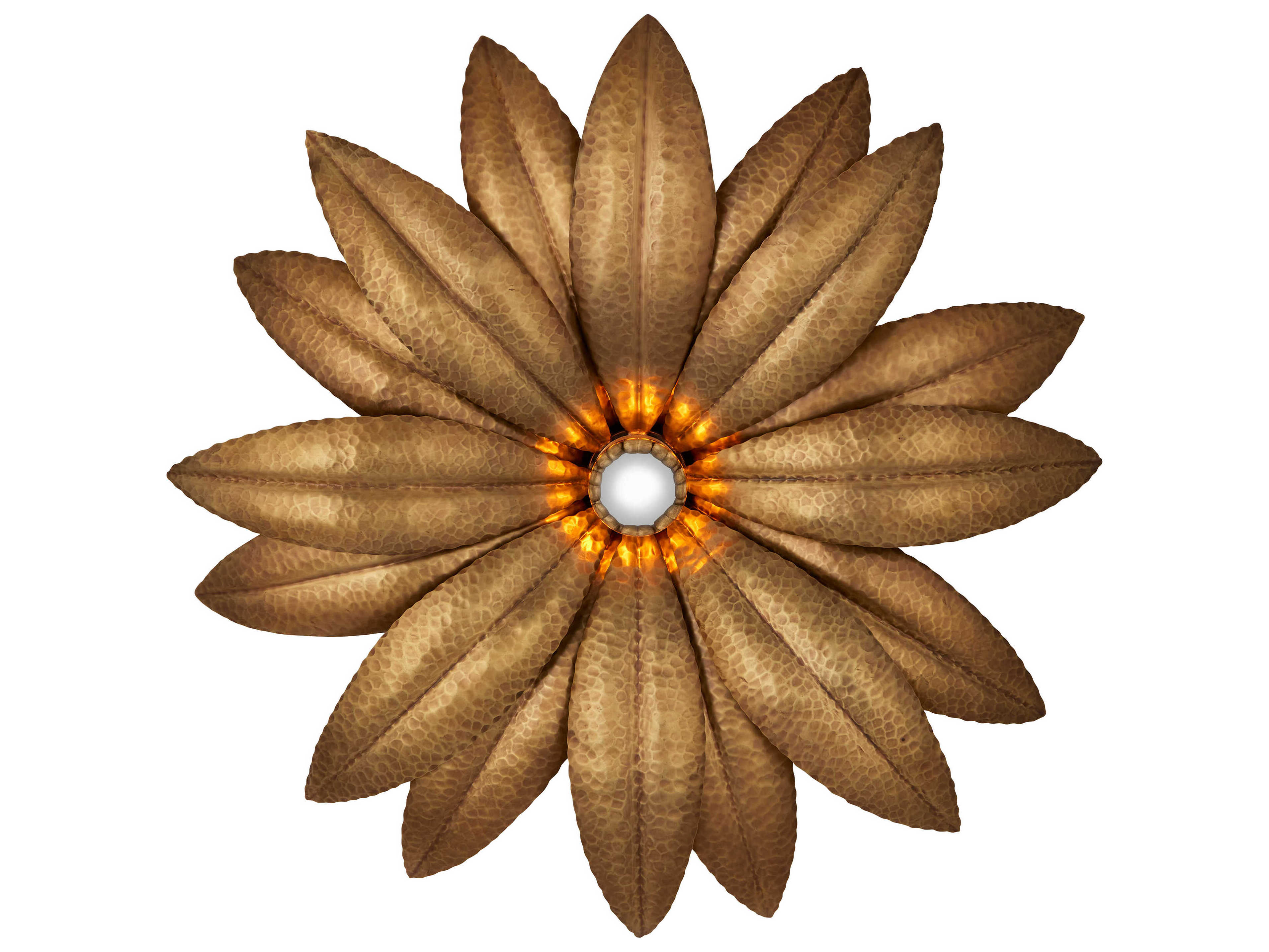 Currey & Company Alithea 1-Light Antique Brass Wall Sconce