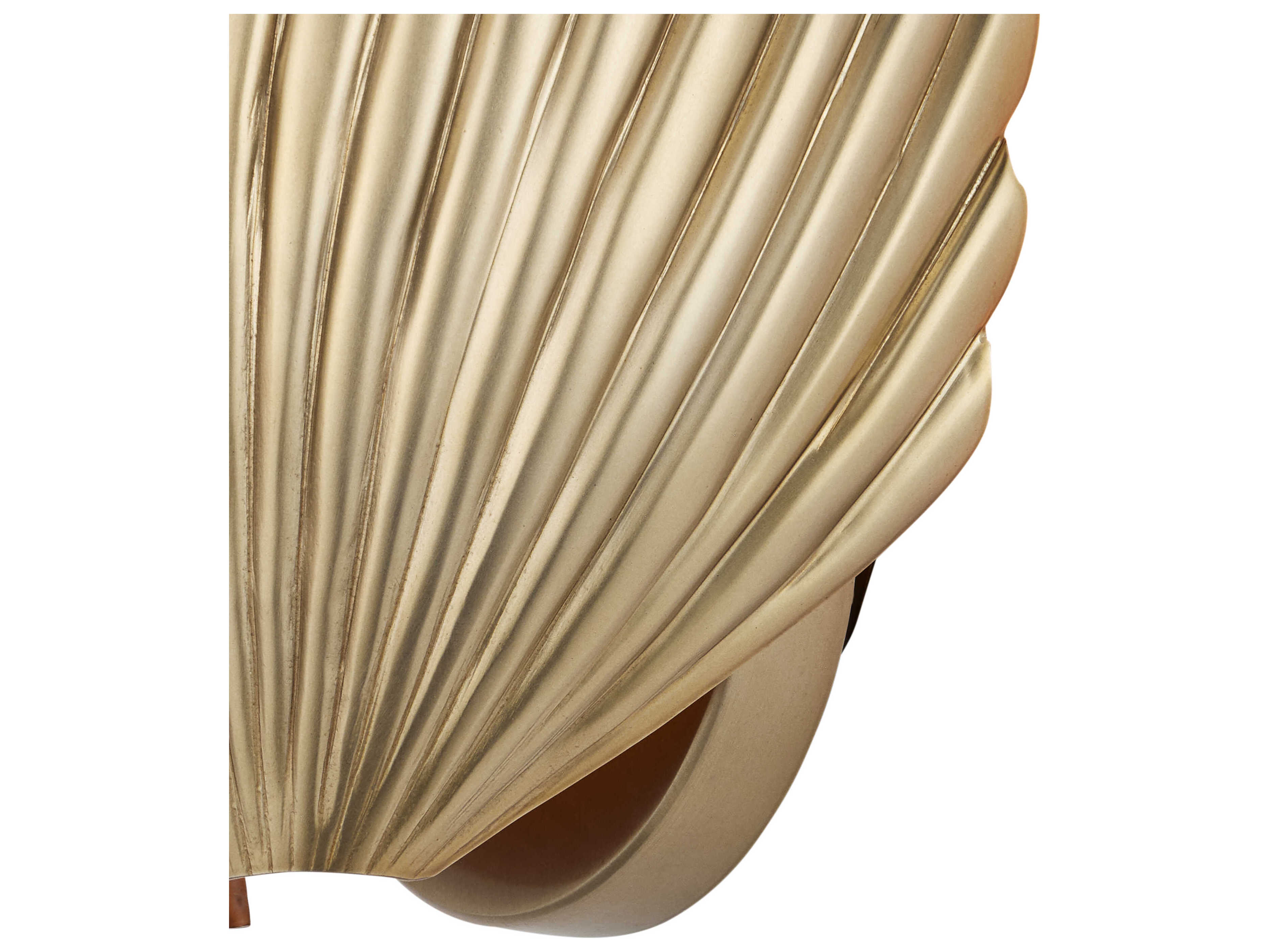 Currey & Company Alexine 1-Light Antique Brass Wall Sconce