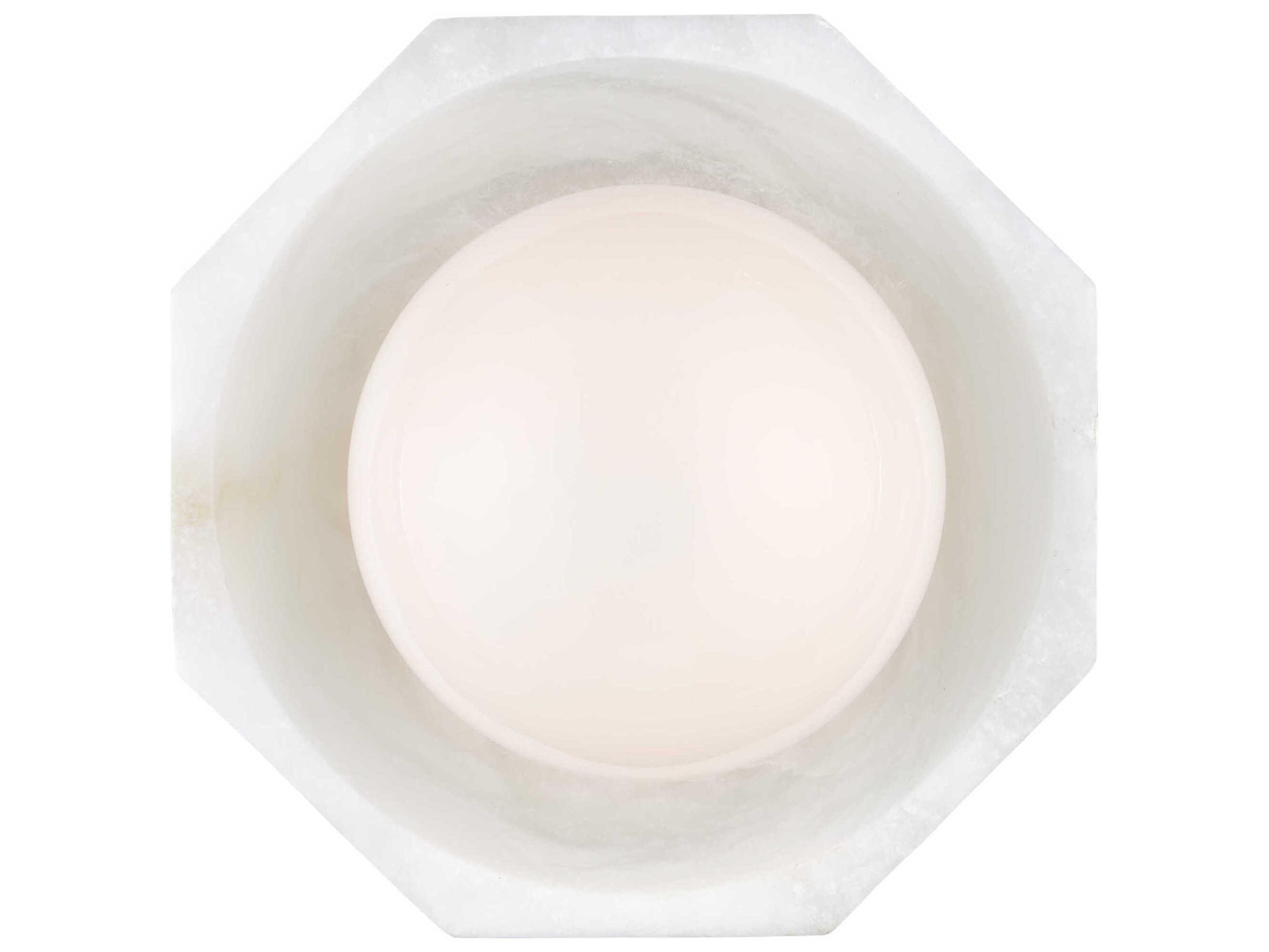 Currey & Company Waystone 1-Light Natural White Wall Sconce