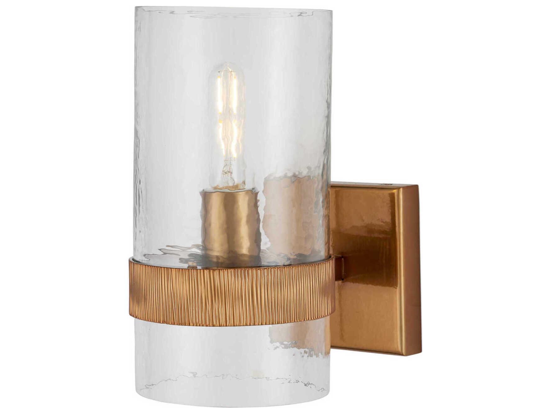 Currey & Company Sudeley 1-Light Satin Brass Wall Sconce