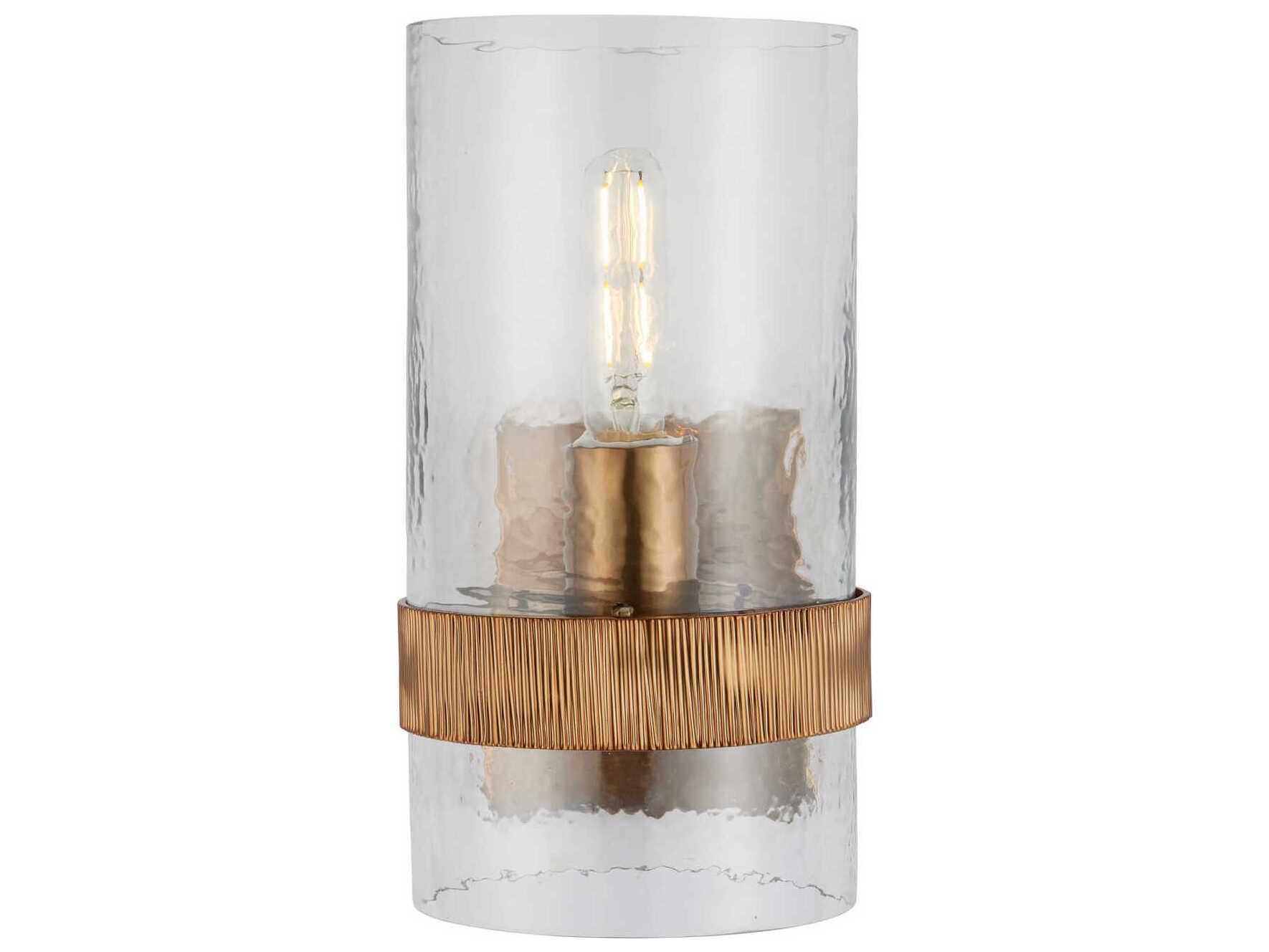 Currey & Company Sudeley 1-Light Satin Brass Wall Sconce