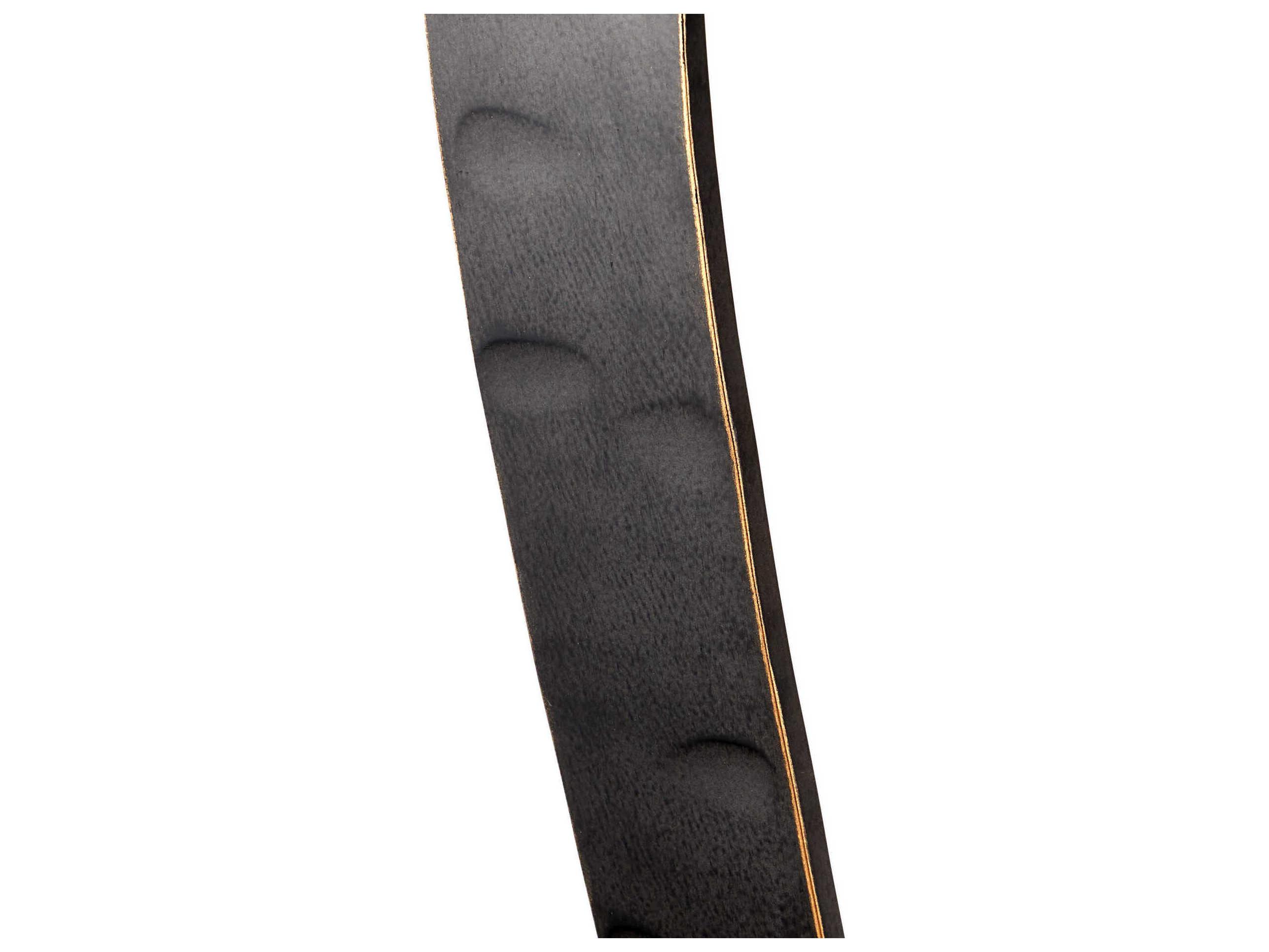 Currey & Company Wemyss 1-Light Gilded Oak Black Traditional Wall Sconce