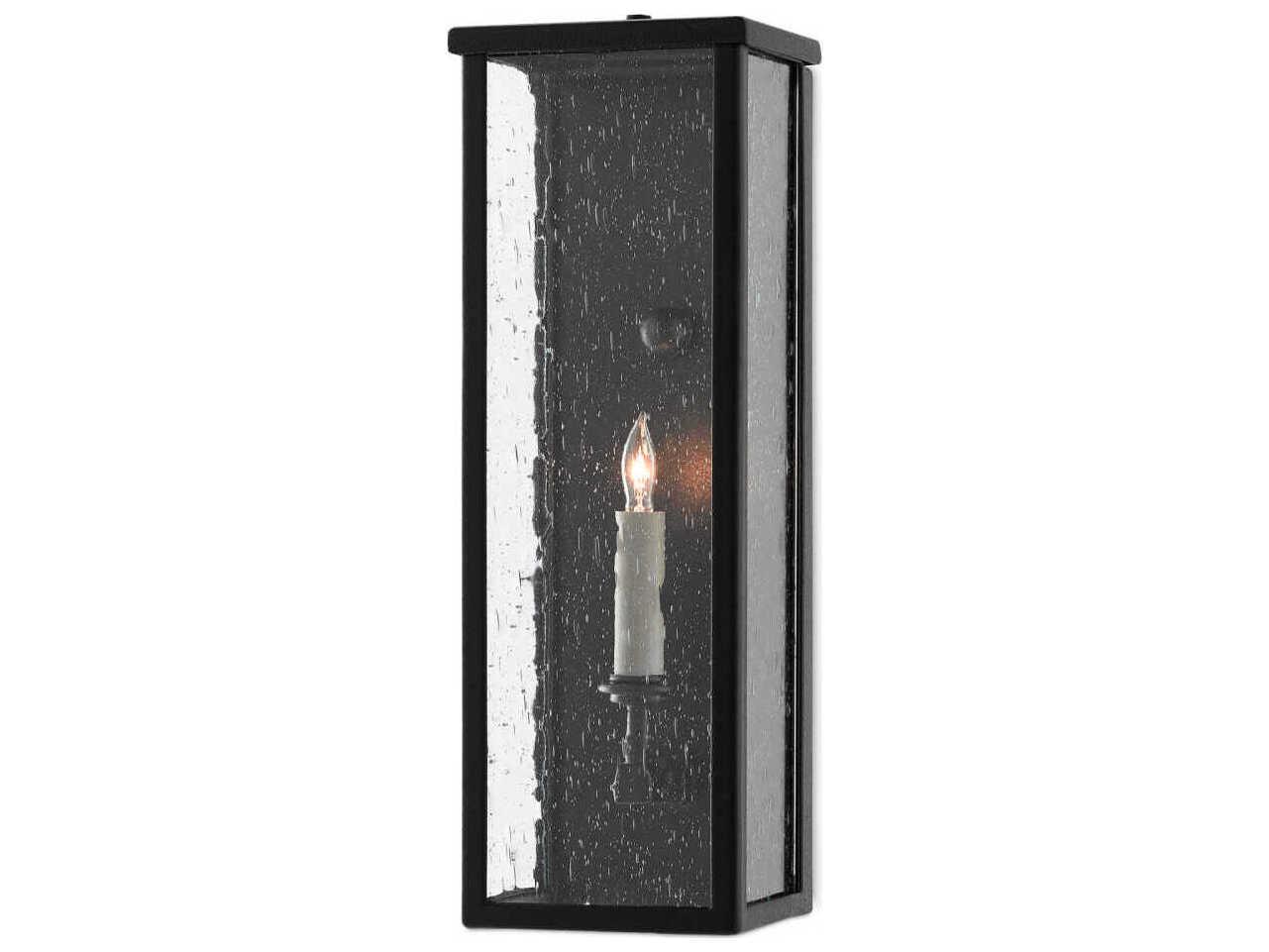 Currey & Company Tanzy 1 - Light Glass Outdoor Wall Light