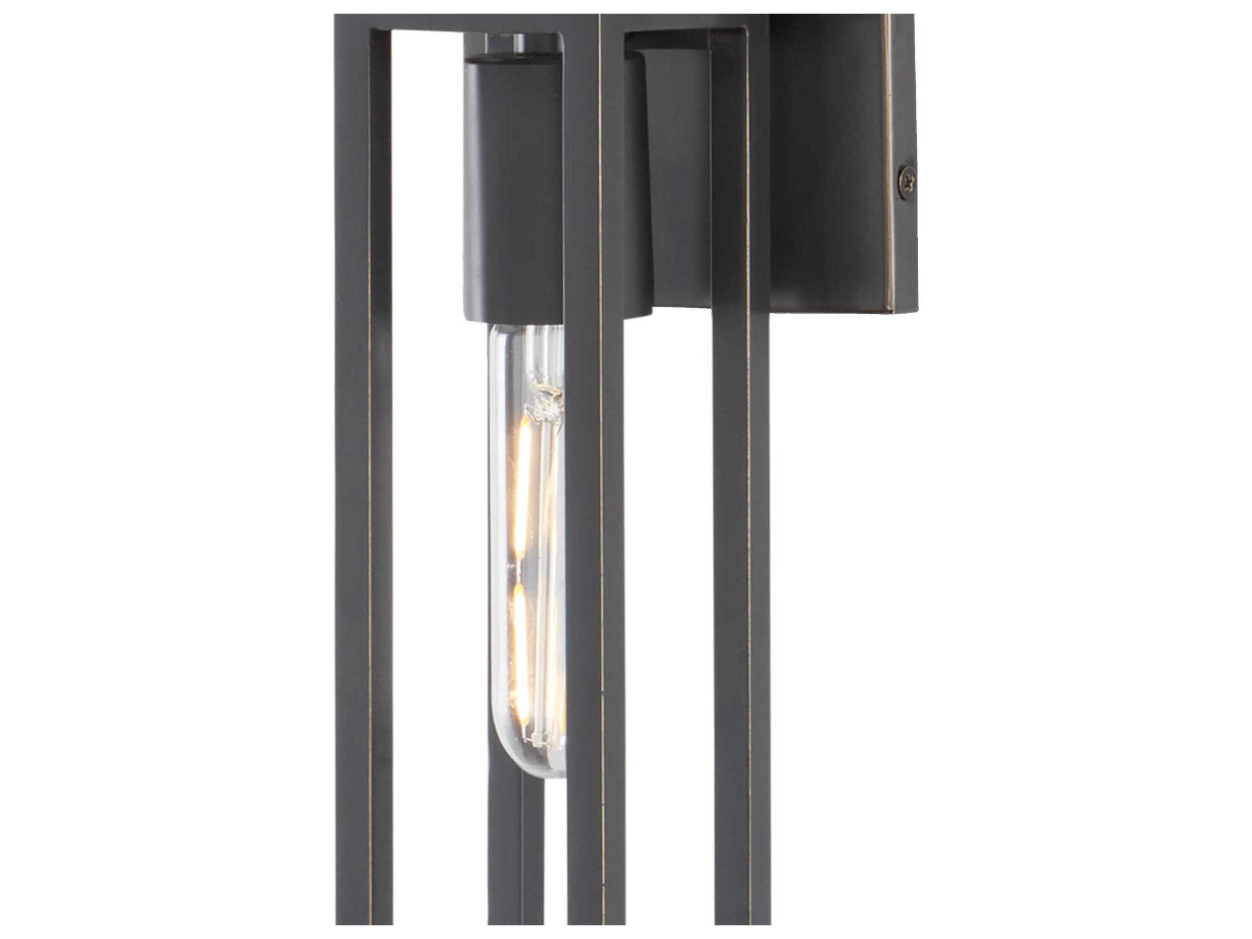 Currey & Company Bergen 2-Light Oil Rubbed Bronze Wall Sconce