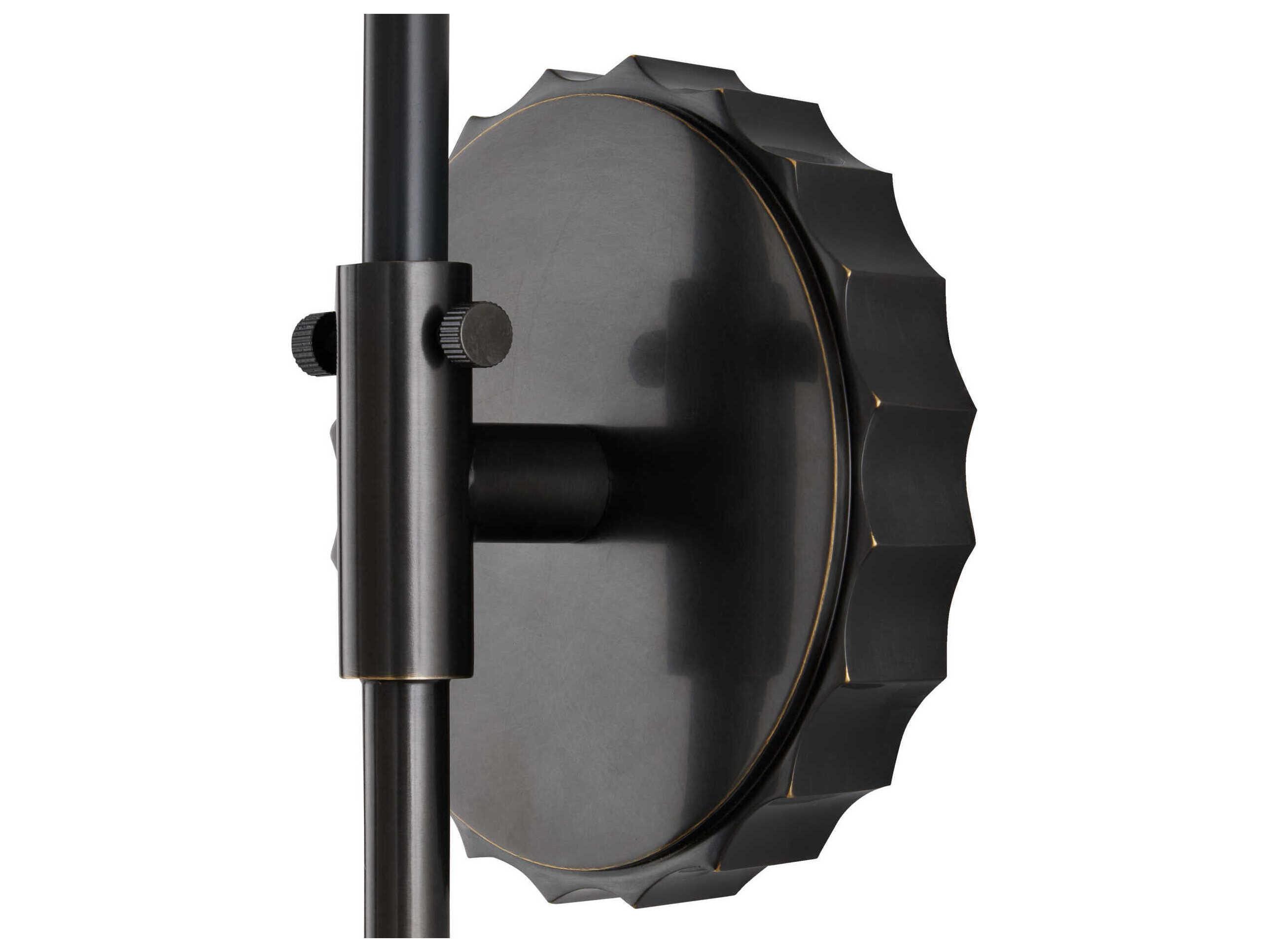 Currey & Company Latimer 1-Light Oil Rubbed Bronze Wall Sconce