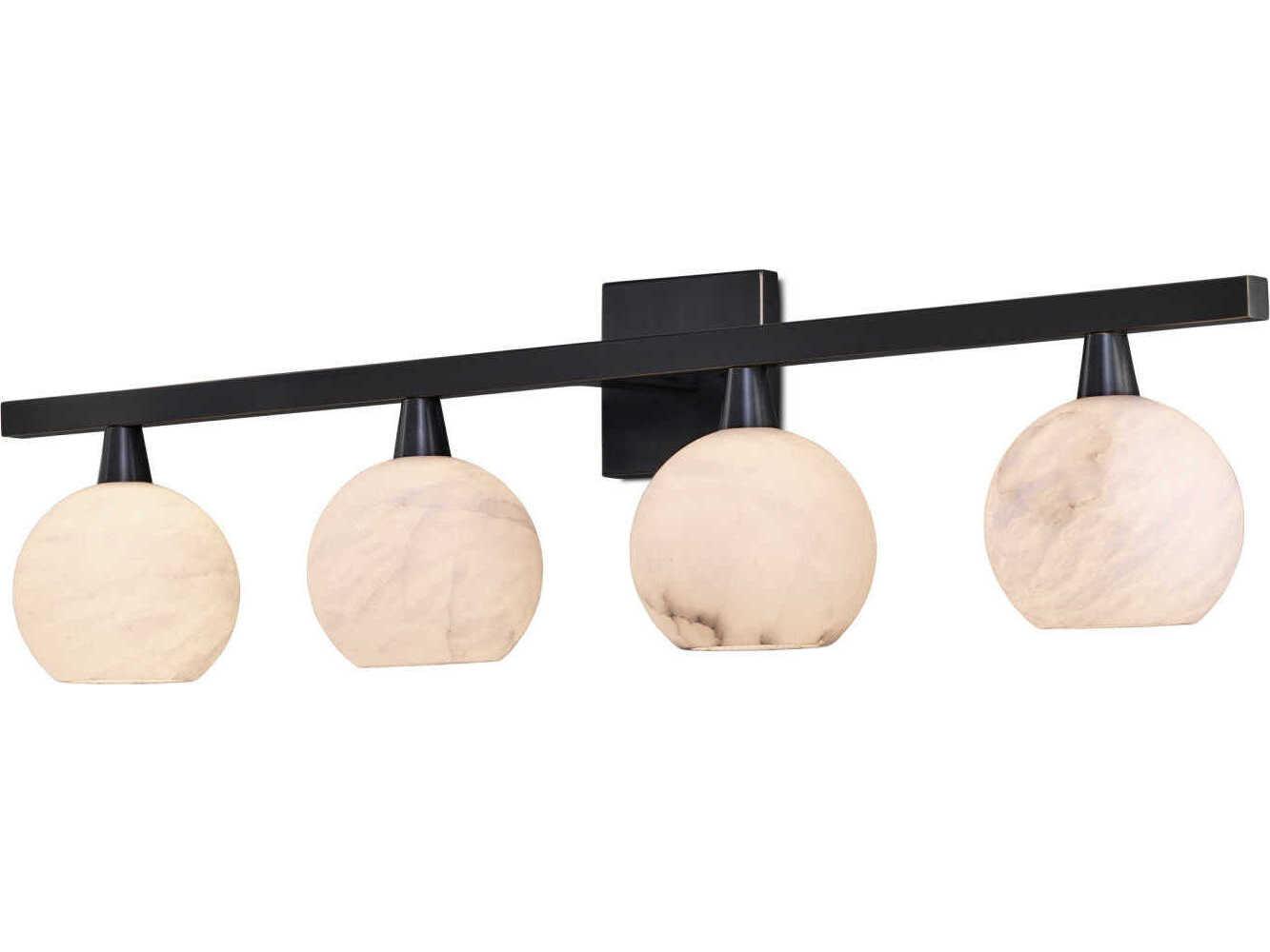 Currey & Company Bombelles 4-light Oil Rubbed Bronze Vanity Light