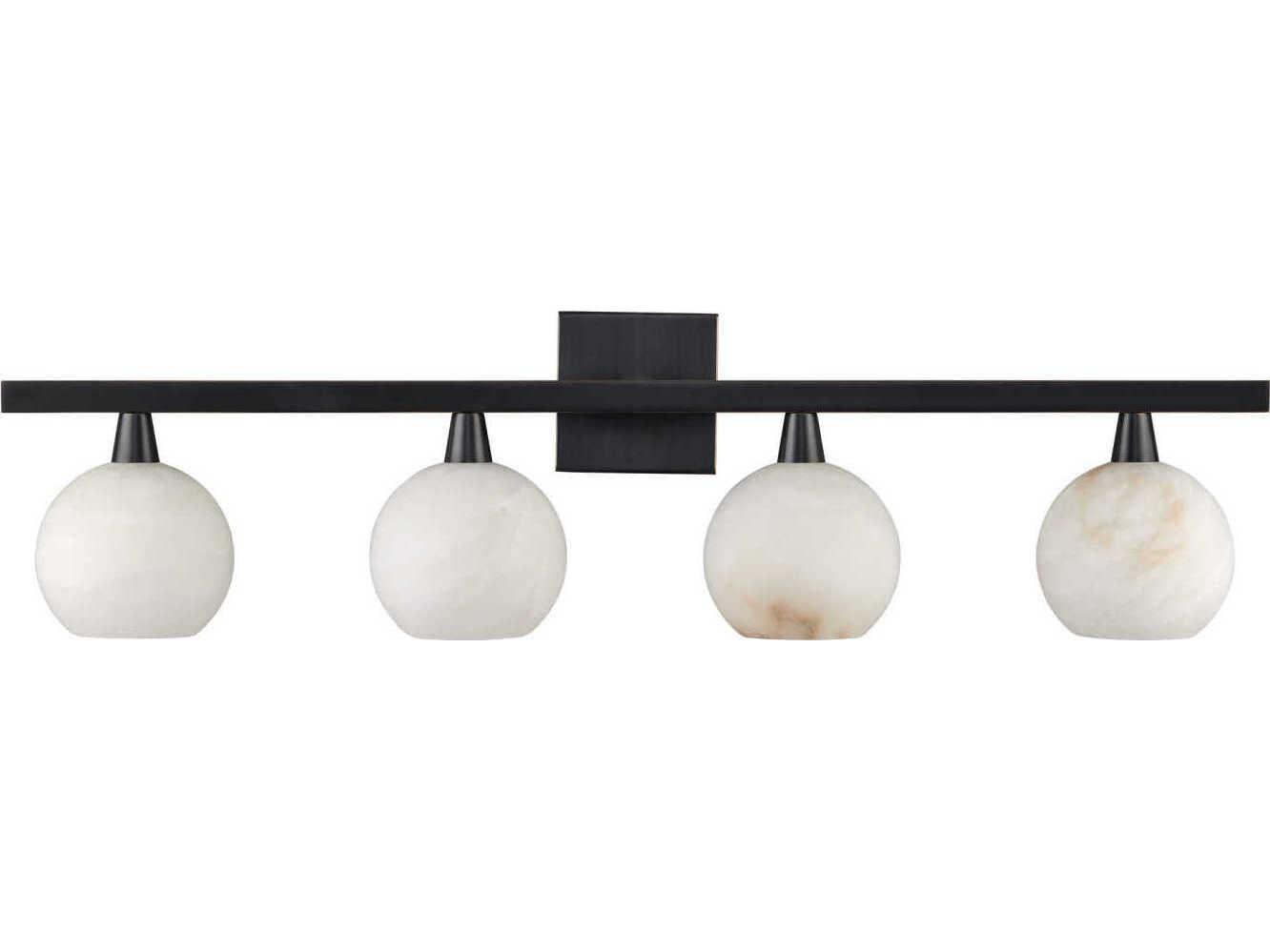 Currey & Company Bombelles 4-light Oil Rubbed Bronze Vanity Light