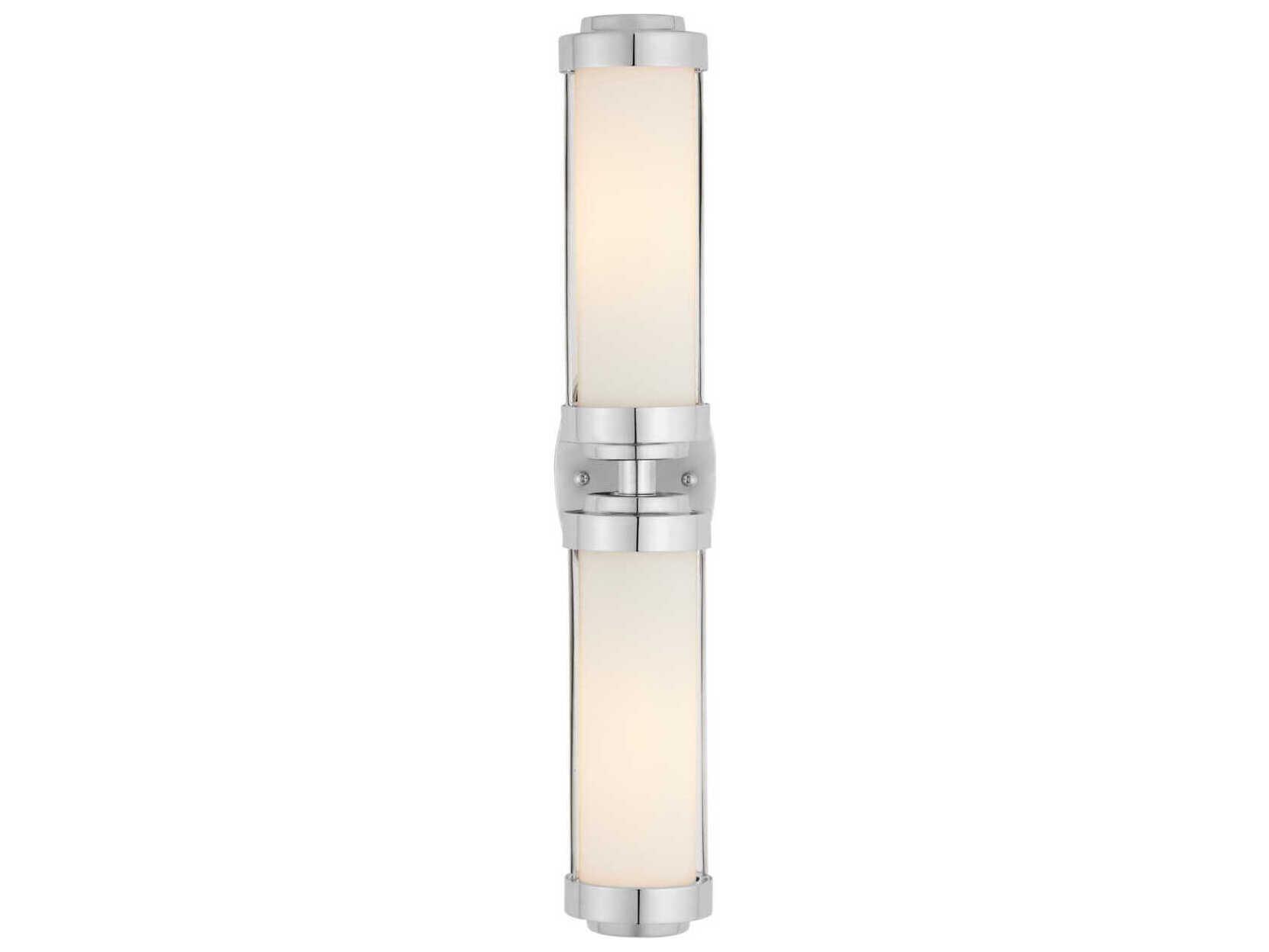 Currey & Company Bowland 2-Light Polished Nickel Wall Sconce