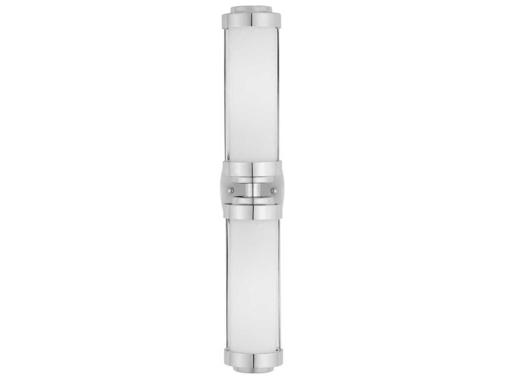 Currey & Company Bowland 2-Light Polished Nickel Wall Sconce