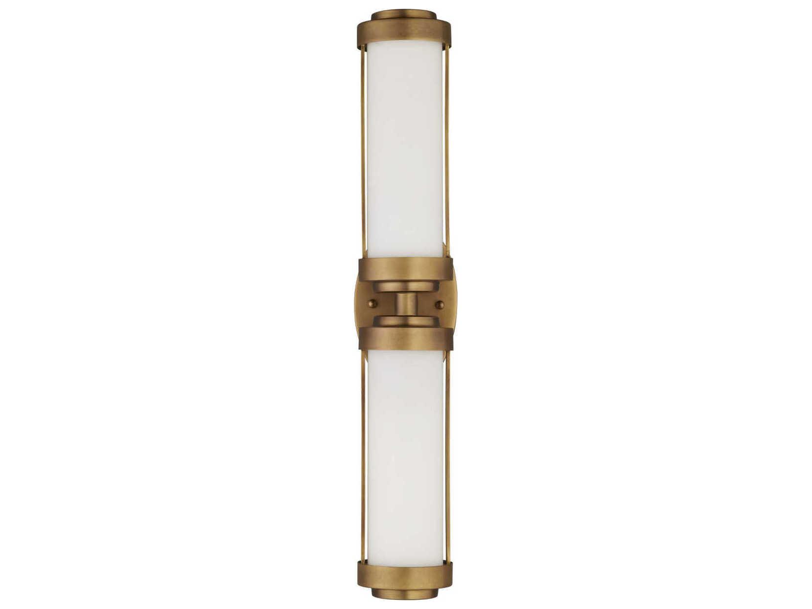 Currey & Company Bowland 2-Light Antique Brass Wall Sconce