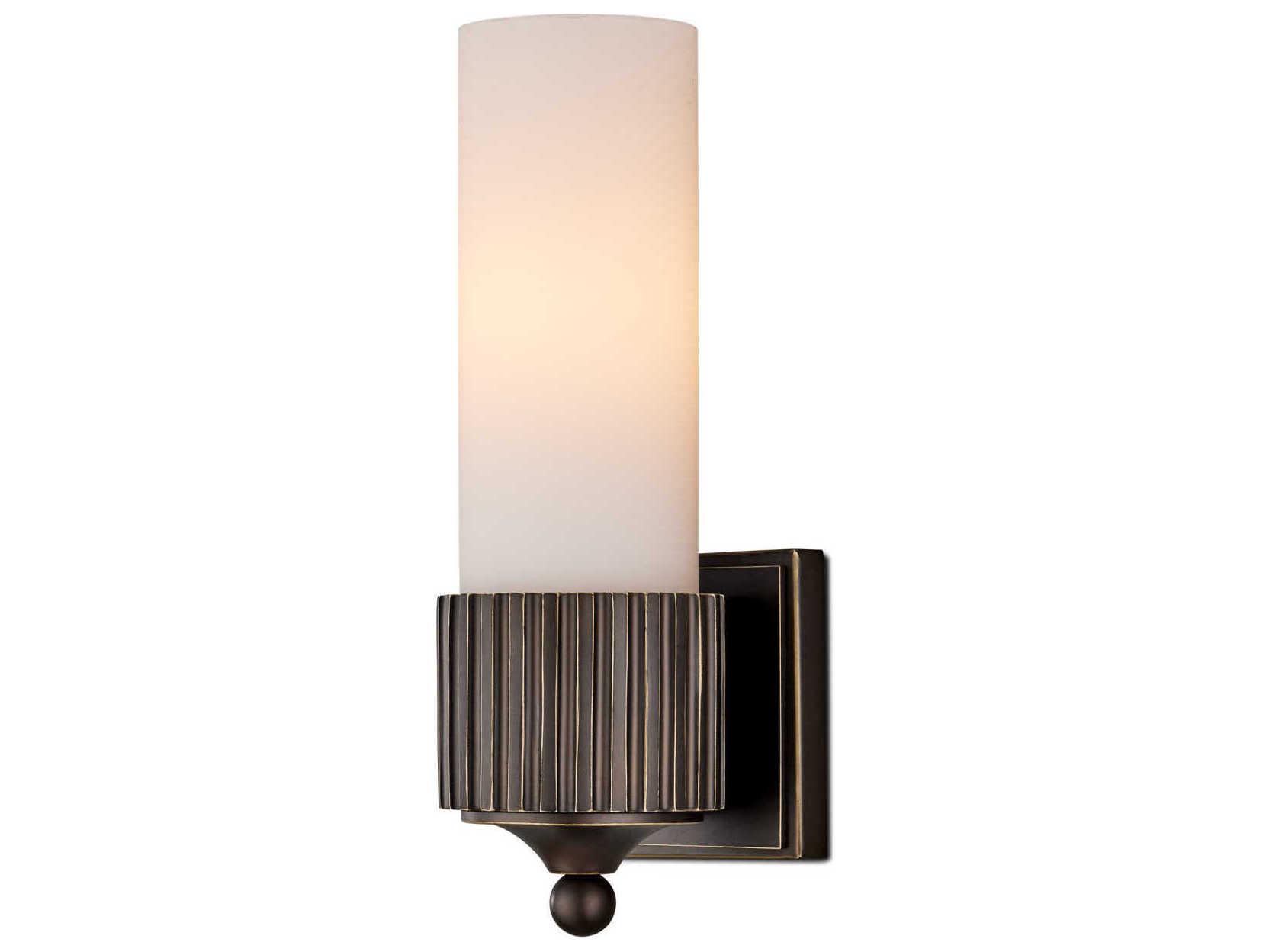Currey & Company Bryce 1-Light Oil Rubbed Bronze Wall Sconce