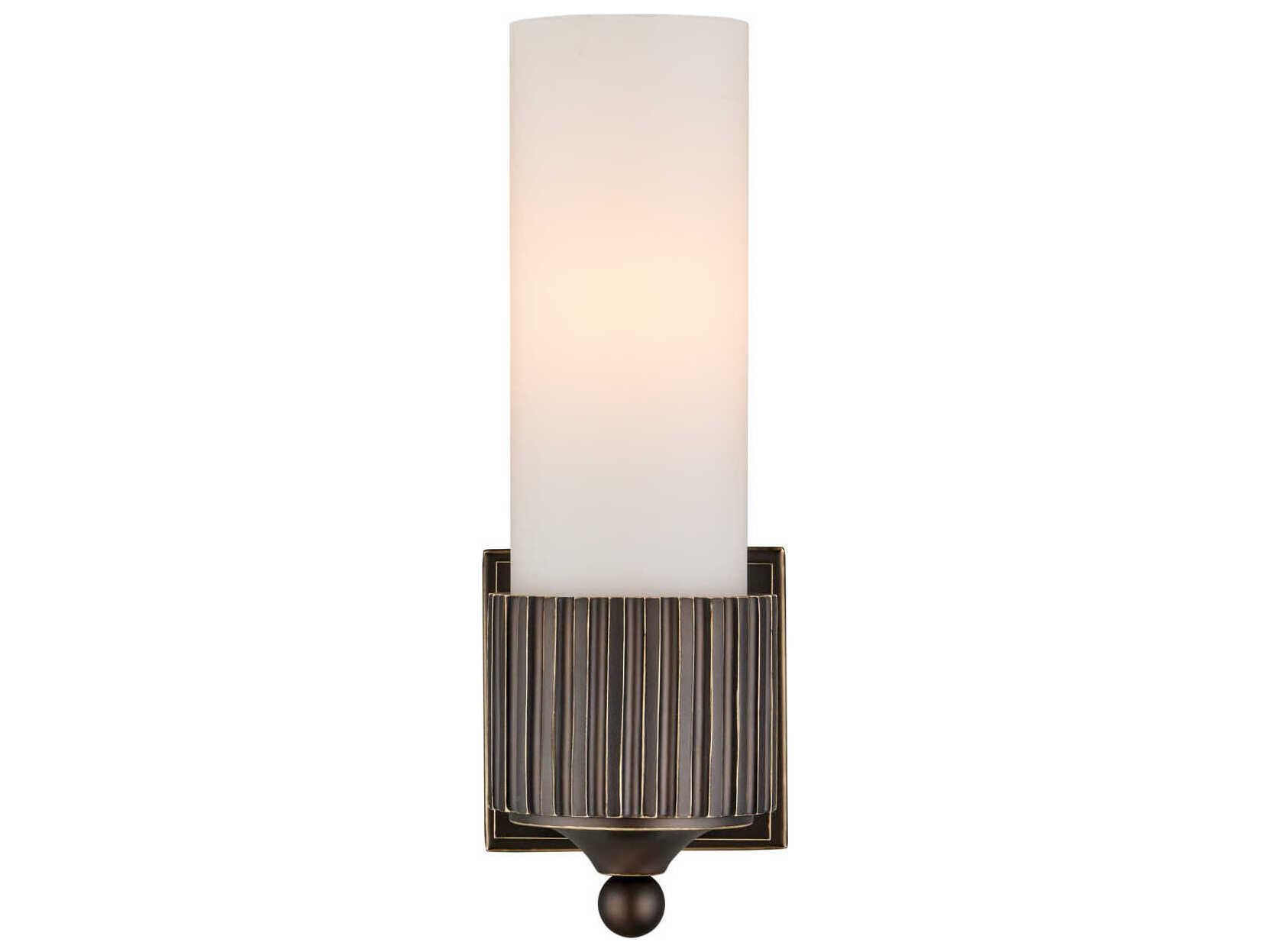 Currey & Company Bryce 1-Light Oil Rubbed Bronze Wall Sconce