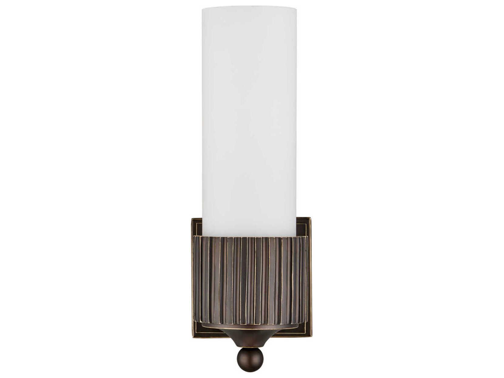 Currey & Company Bryce 1-Light Oil Rubbed Bronze Wall Sconce