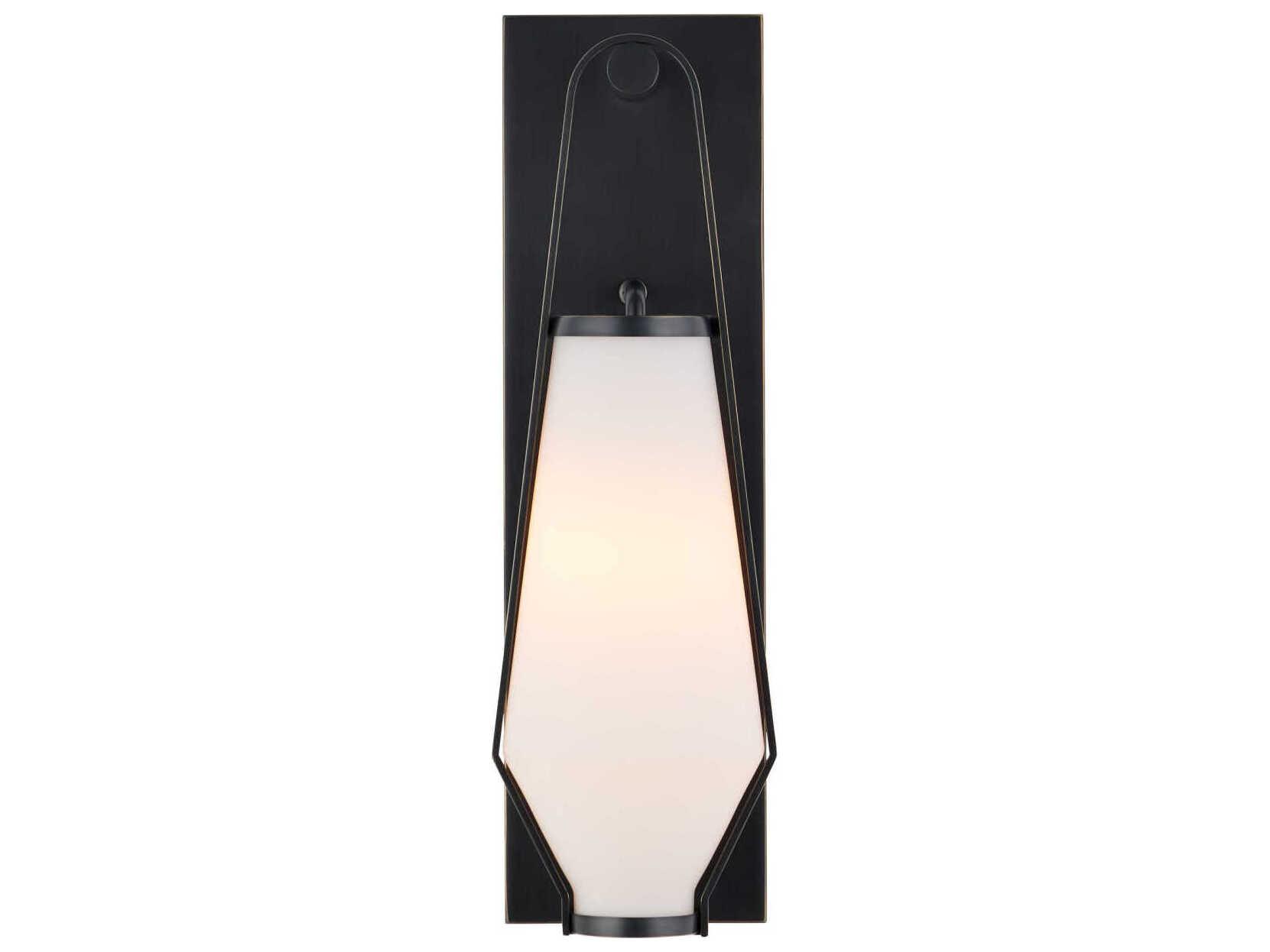 Currey & Company Brompton 1-Light Oil Rubbed Bronze Wall Sconce