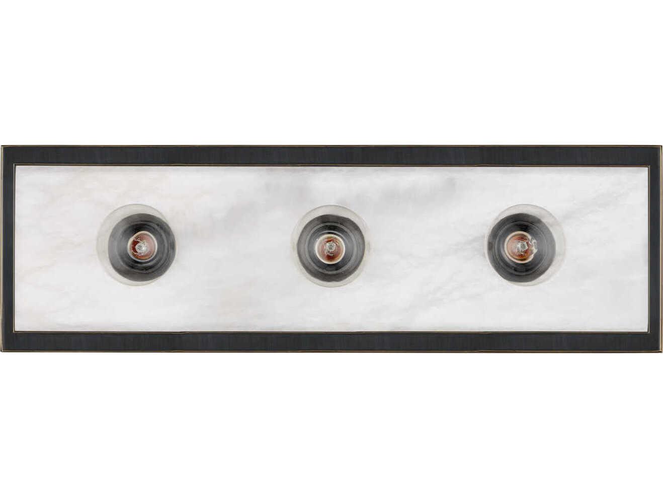 Currey & Company Berdine 3-Light Natural Oil Rubbed Bronze Vanity Light