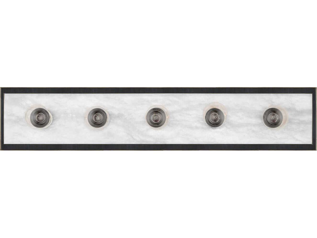 Currey & Company Berdine 5-Light Natural Oil Rubbed Bronze Vanity Light