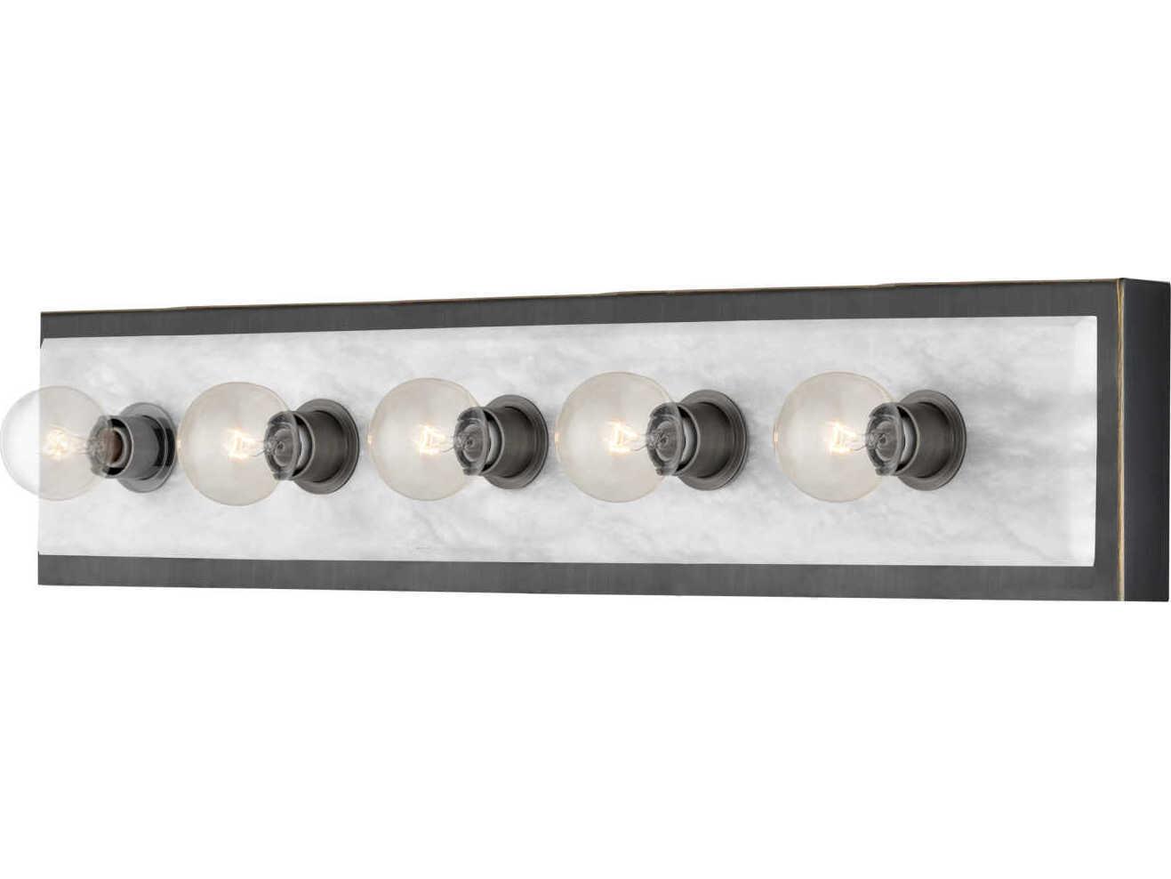 Currey & Company Berdine 5-Light Natural Oil Rubbed Bronze Vanity Light