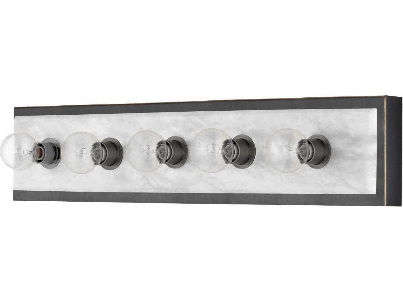 Currey & Company Berdine 5-Light Natural Oil Rubbed Bronze Vanity Light