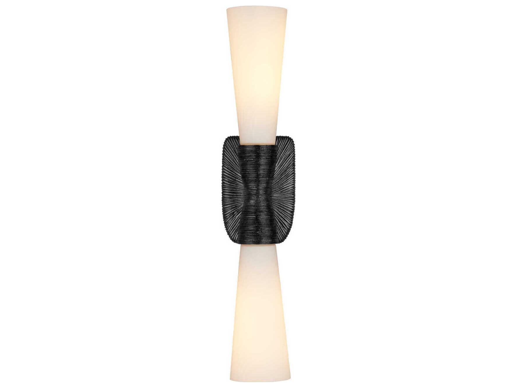Currey & Company Burrows 2-Light Oil Rubbed Bronze Wall Sconce