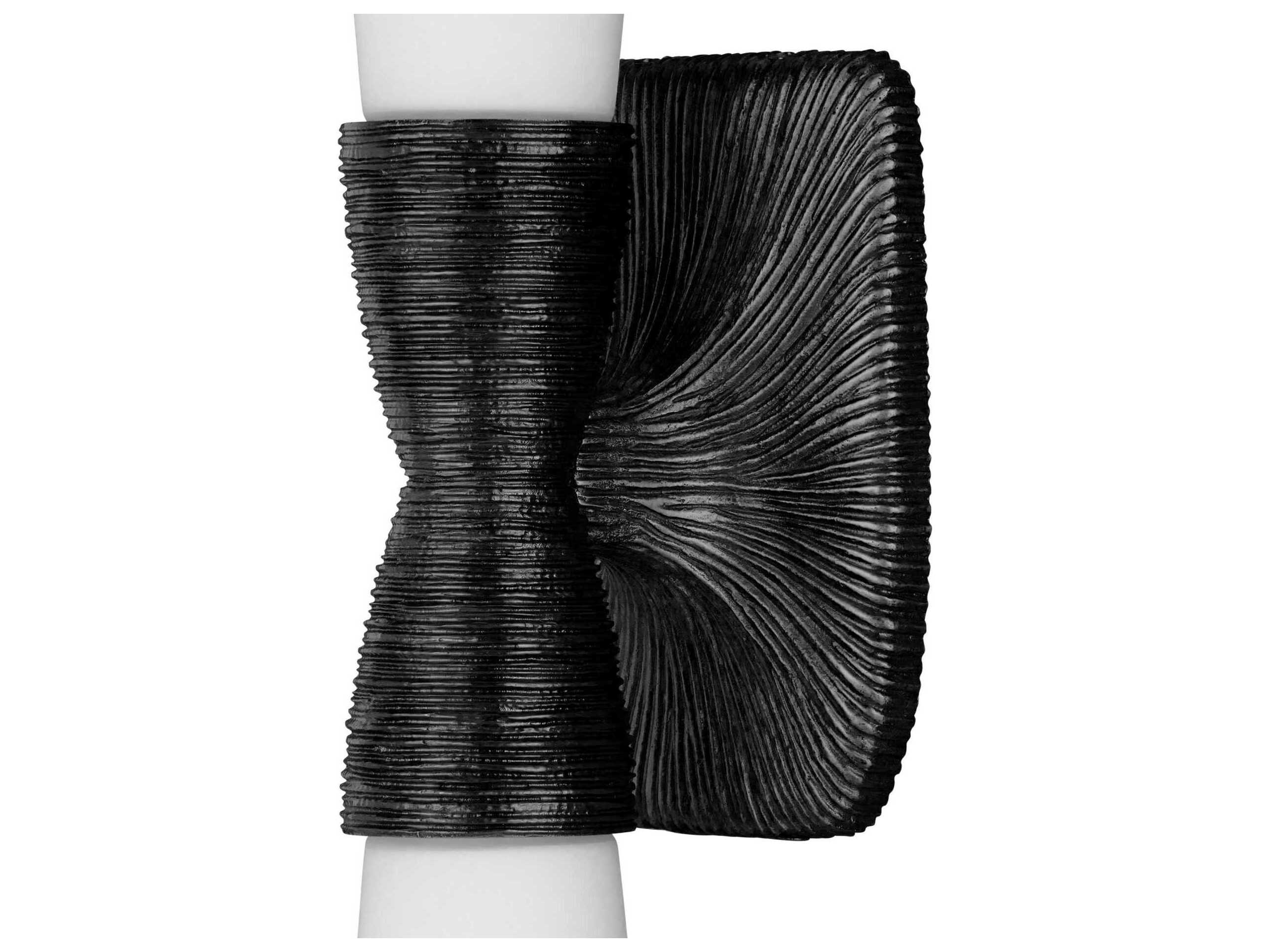 Currey & Company Burrows 2-Light Oil Rubbed Bronze Wall Sconce