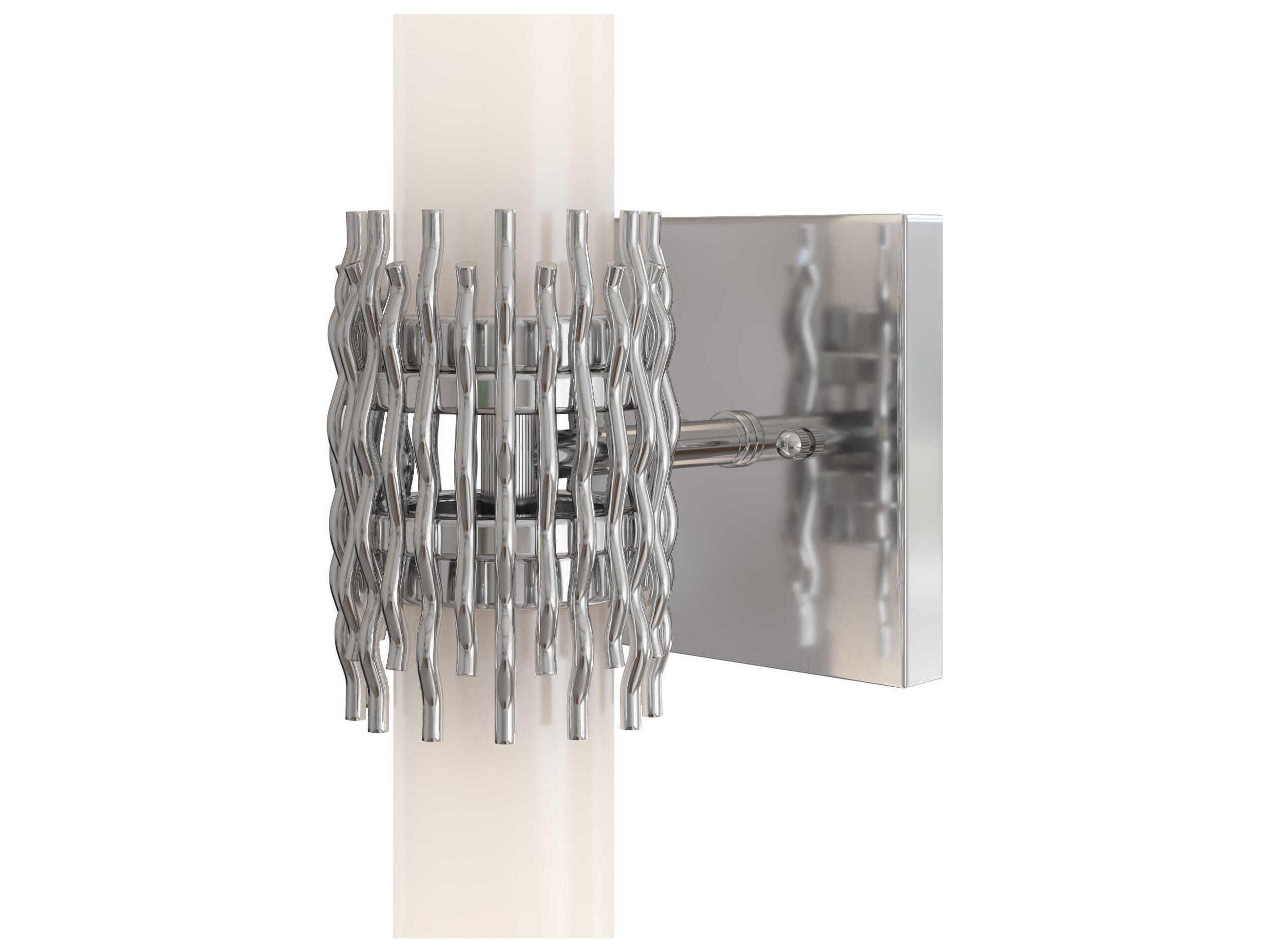 Currey & Company Brietta 2-Light Polished Nickel Wall Sconce