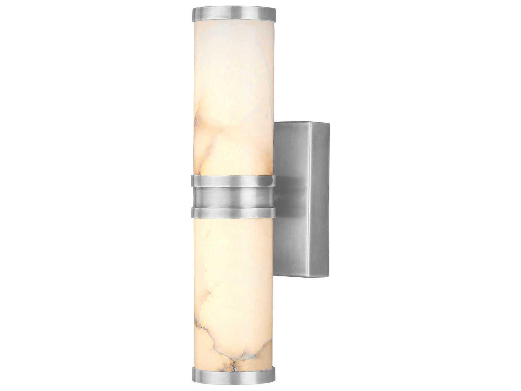 Currey & Company Brenham 1-Light Nickel Wall Sconce