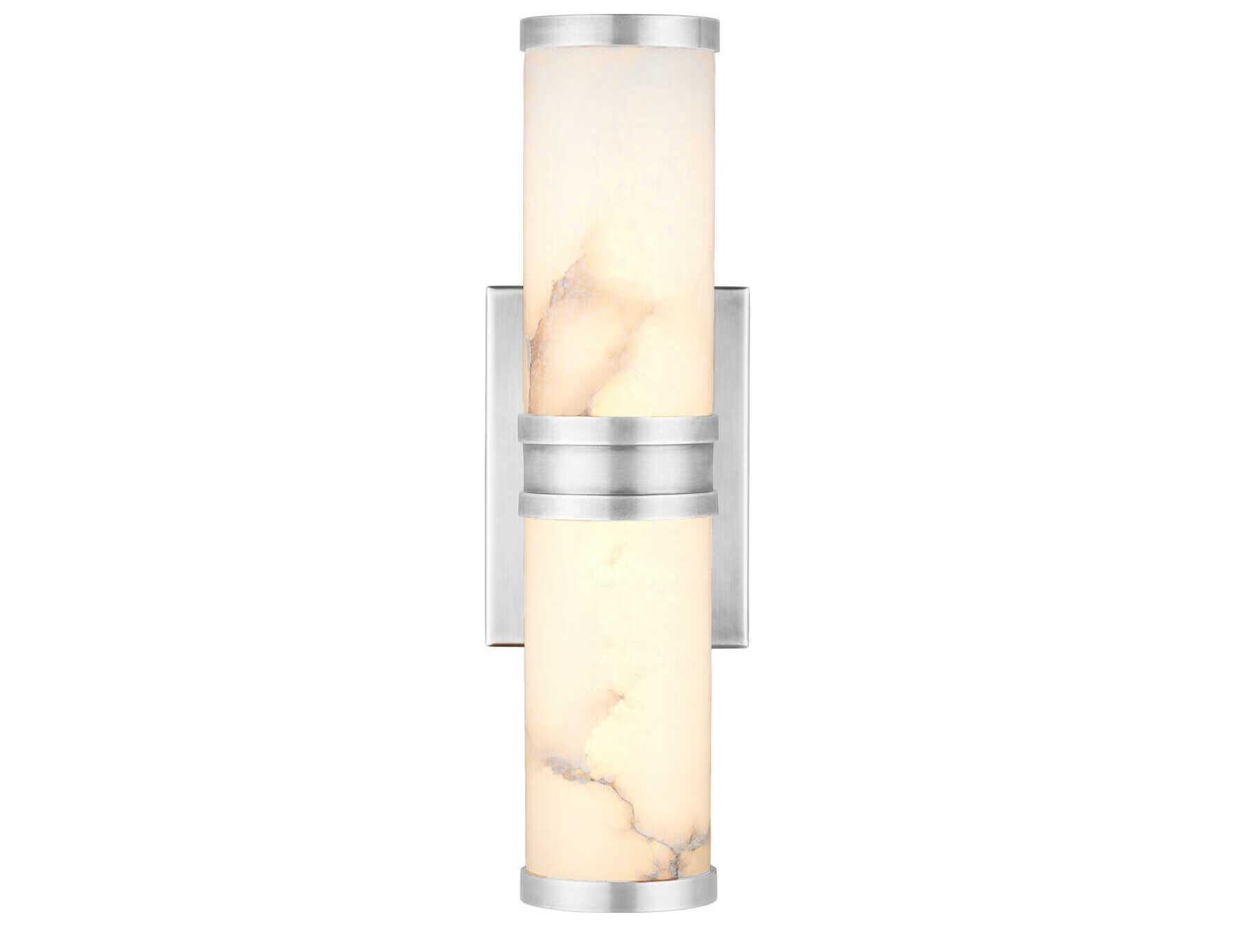 Currey & Company Brenham 1-Light Nickel Wall Sconce