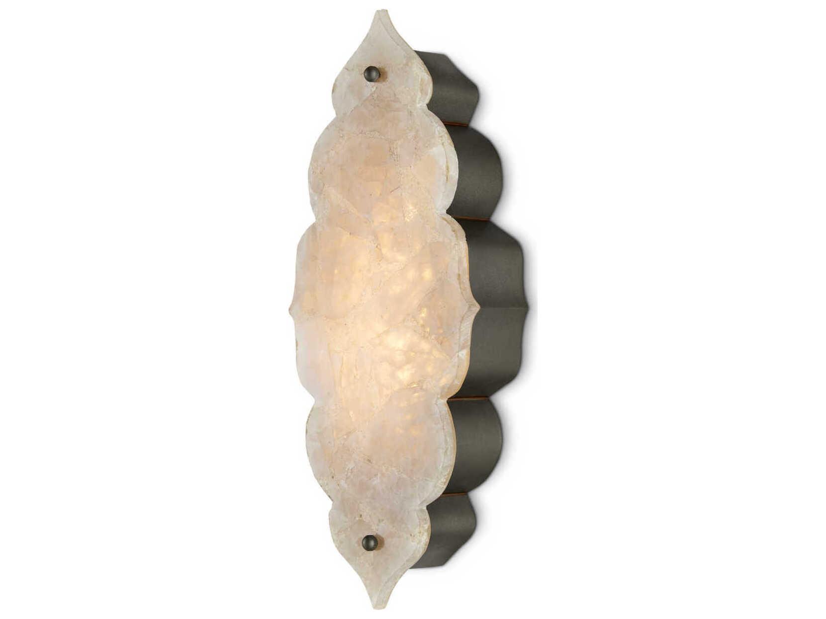Currey & Company Andalusia 1-Light Gray LED Wall Sconce