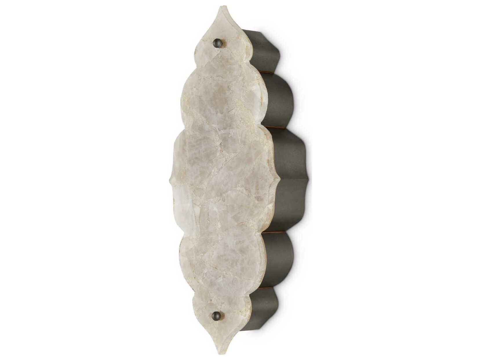 Currey & Company Andalusia 1-Light Gray LED Wall Sconce